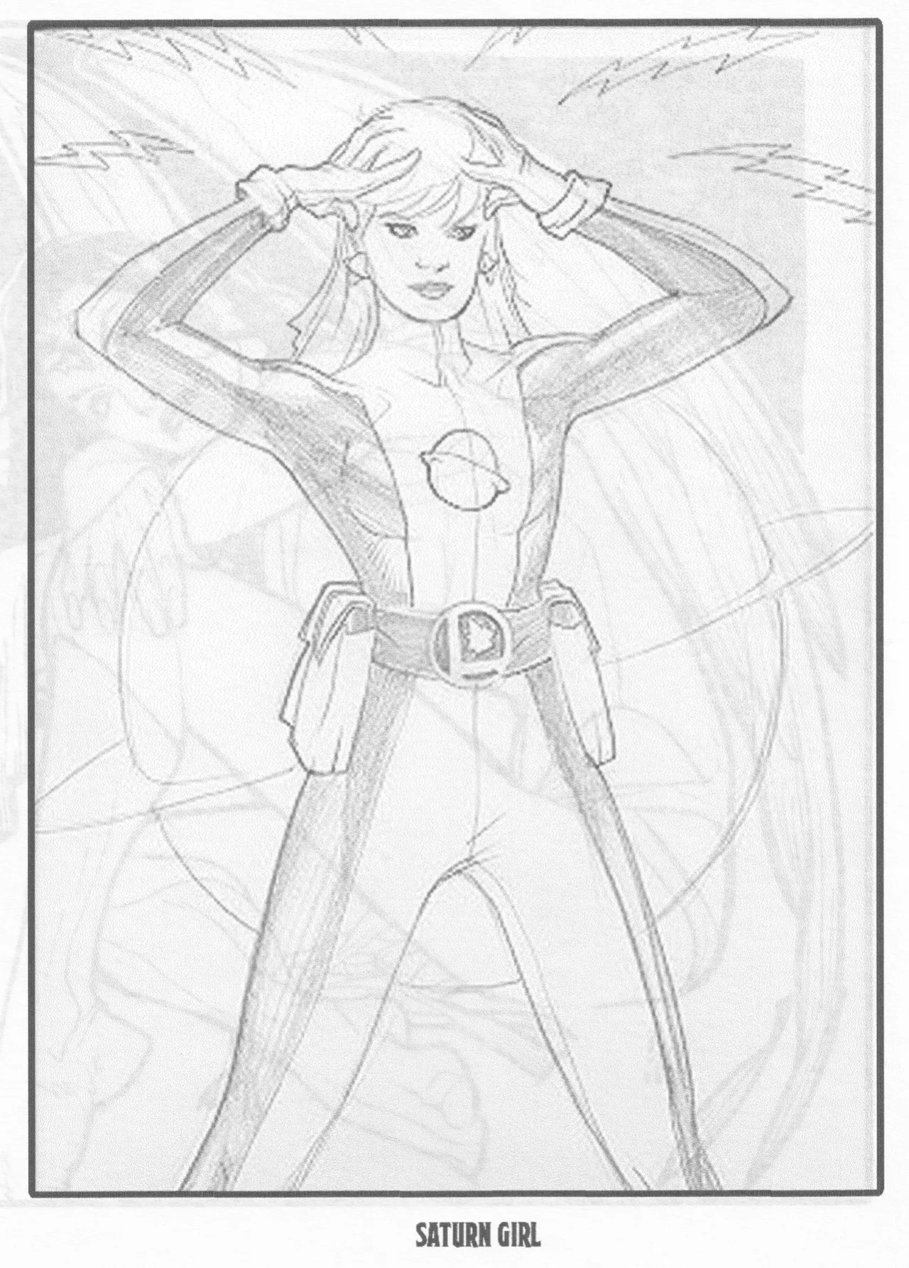 [Adam Hughes] Legion Sketches