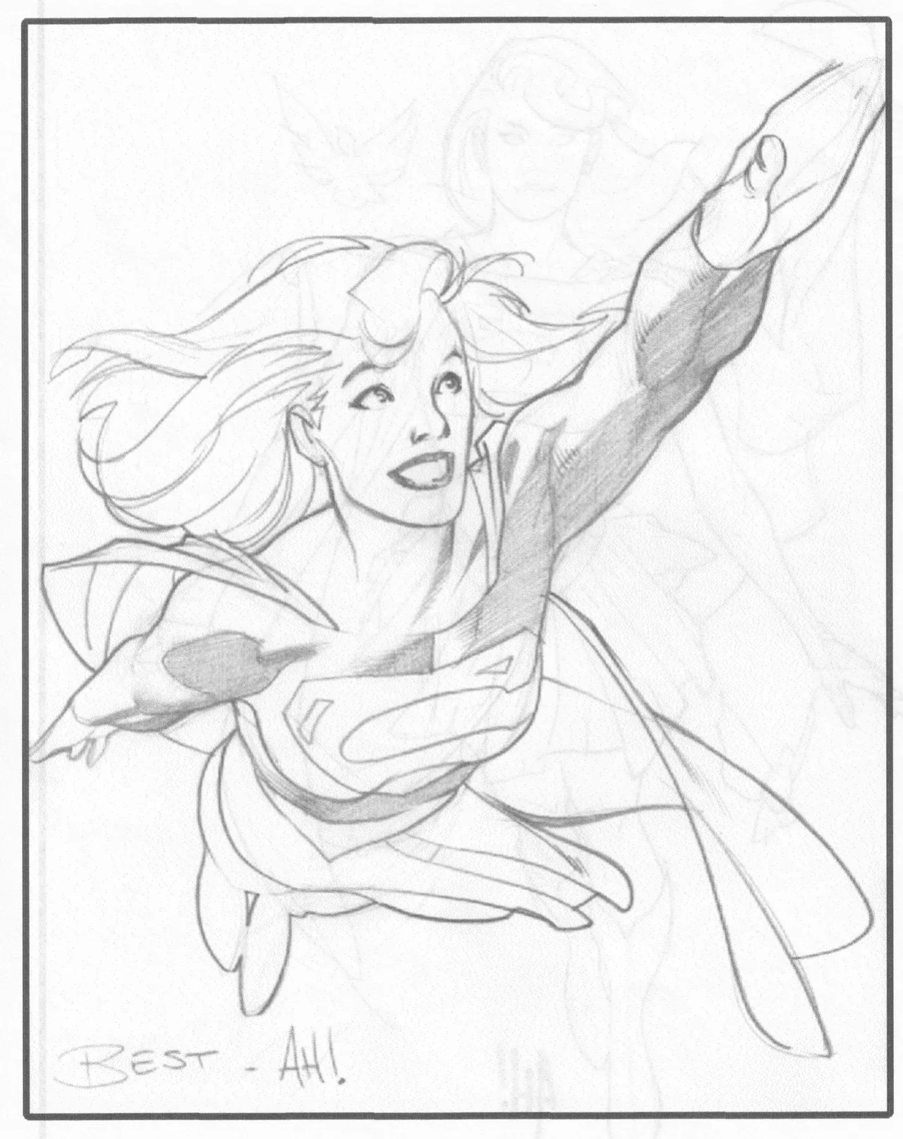 [Adam Hughes] Legion Sketches