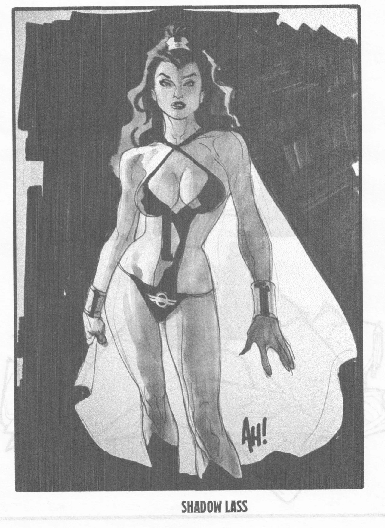 [Adam Hughes] Legion Sketches