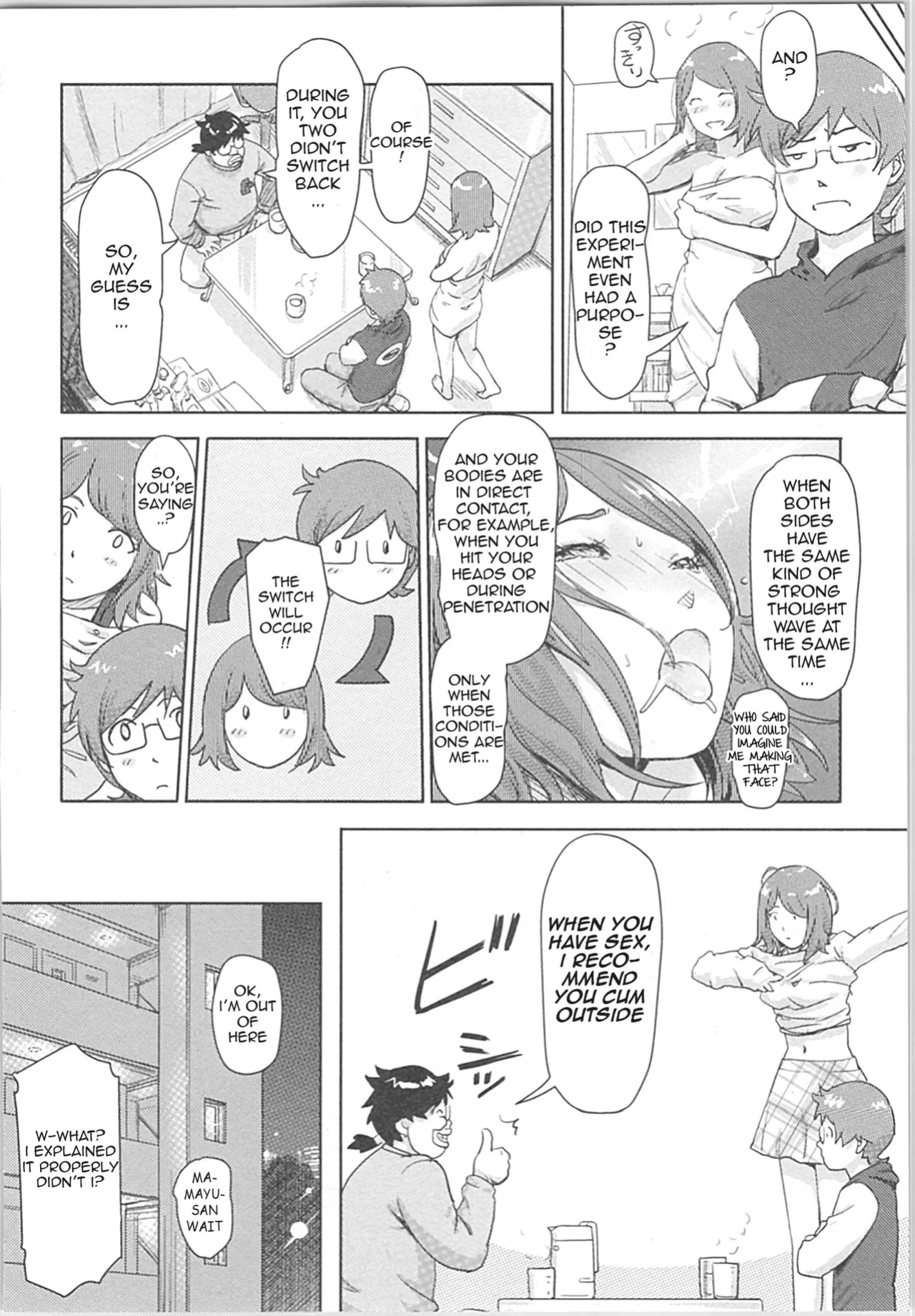 [Xiaowoo] Kaikan Change ♂⇔♀ ~Hajimete wa Onna no Karada de~ Ch. 2