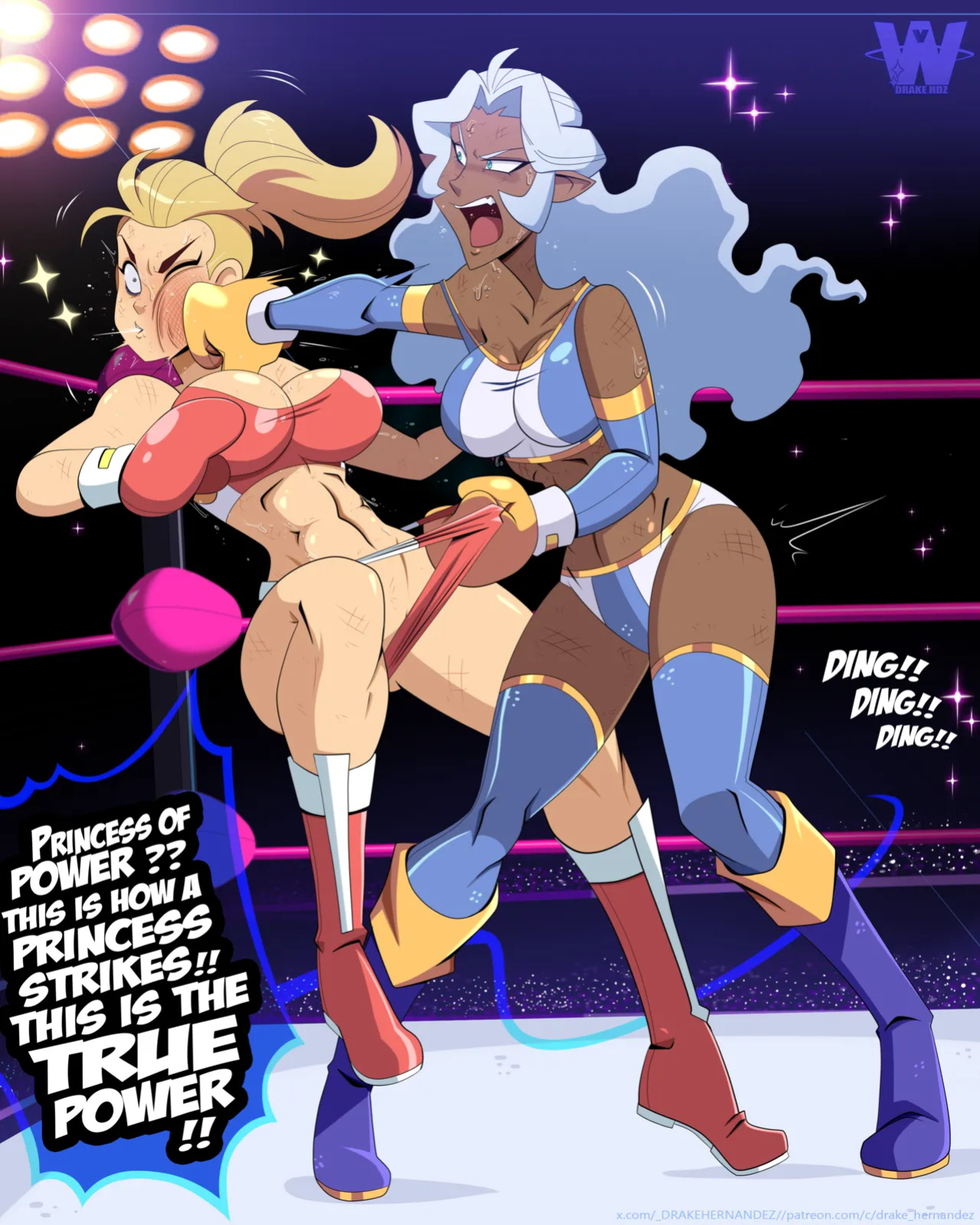 [DRAKE-HERNANDEZ] Adora vs Allura (She-Ra and the Princesses of Power // Voltron: Legendary Defender)