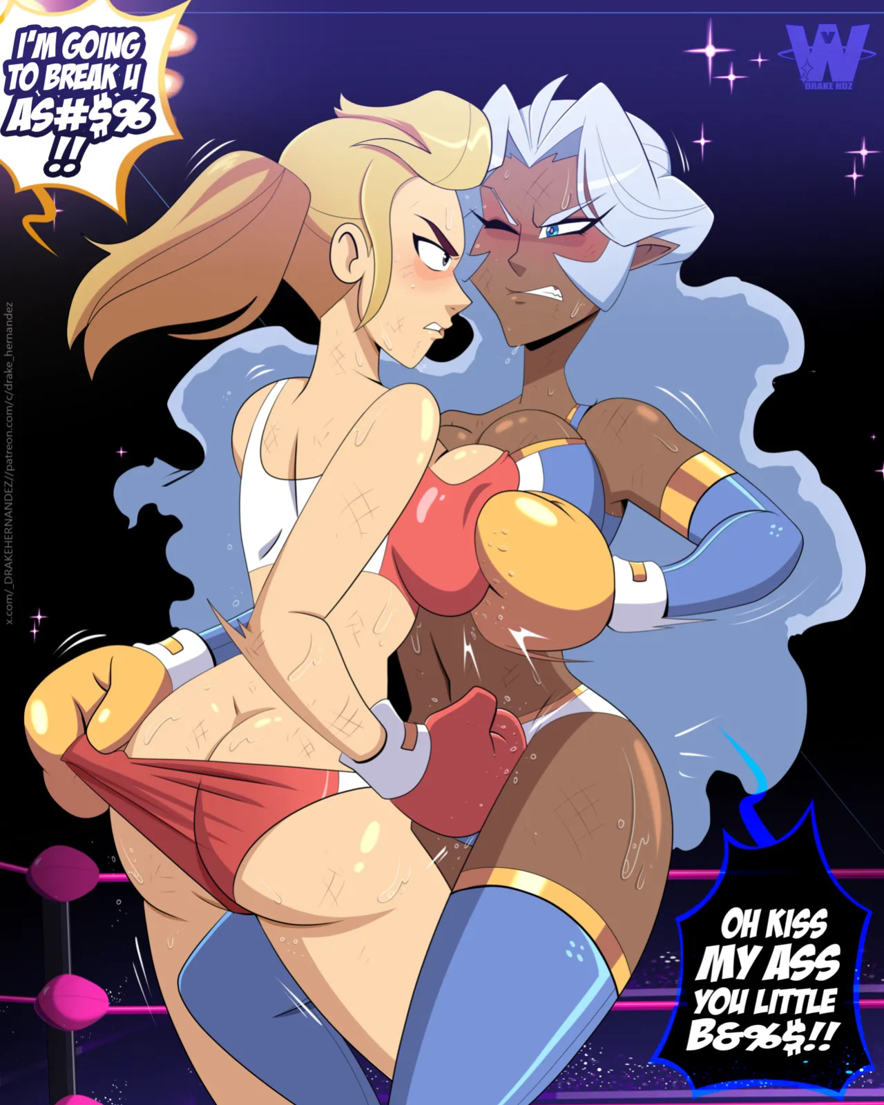 [DRAKE-HERNANDEZ] Adora vs Allura (She-Ra and the Princesses of Power // Voltron: Legendary Defender)