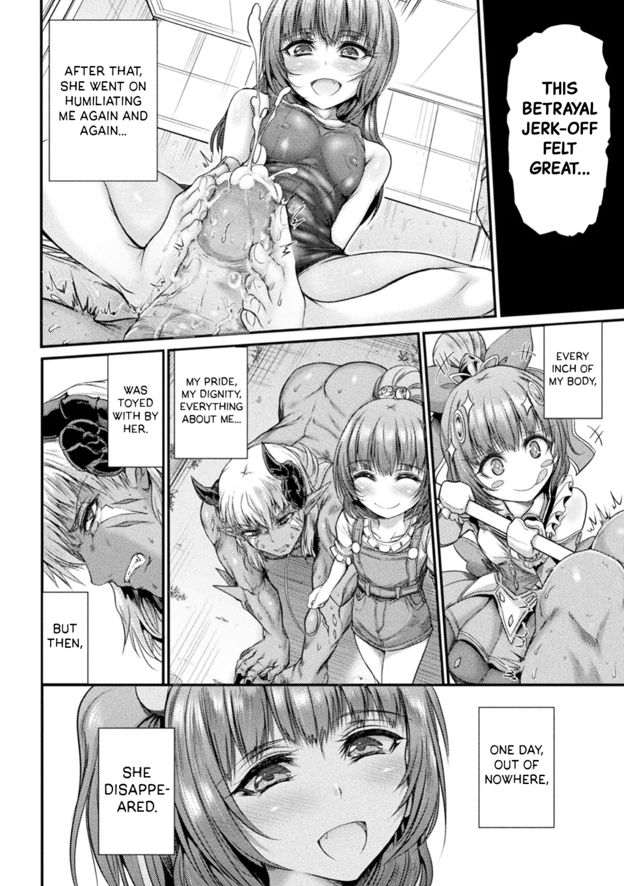[Wasu] Matou Shoujo Azusa Ch.1-2 (Fallen Fantasy -Ochitaru Gensou-) [Black Grimoires]