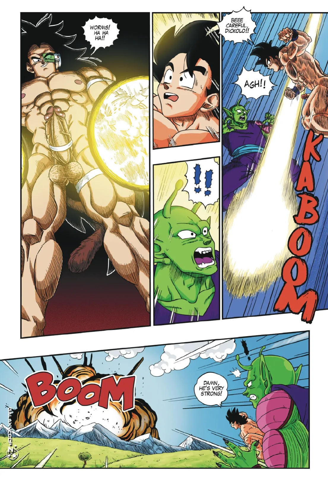 Dragonball Red Bottom 4 Color