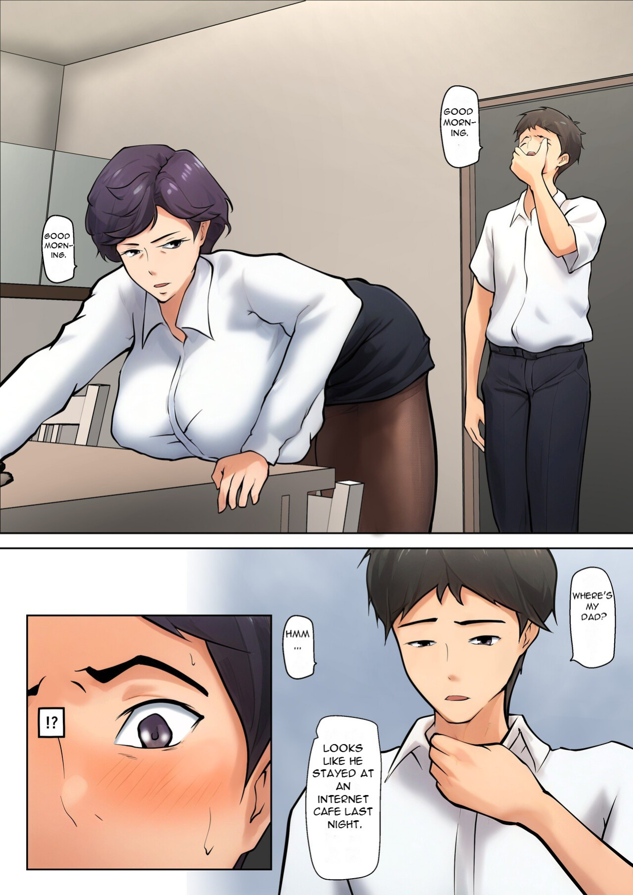 [Pentacle (Shimipan)] Shikatanaku Kaa-chan to Sex Shimasu 4 - I Have No Choice But to Have Sex with My Mother 4 [DarklordMTLs]