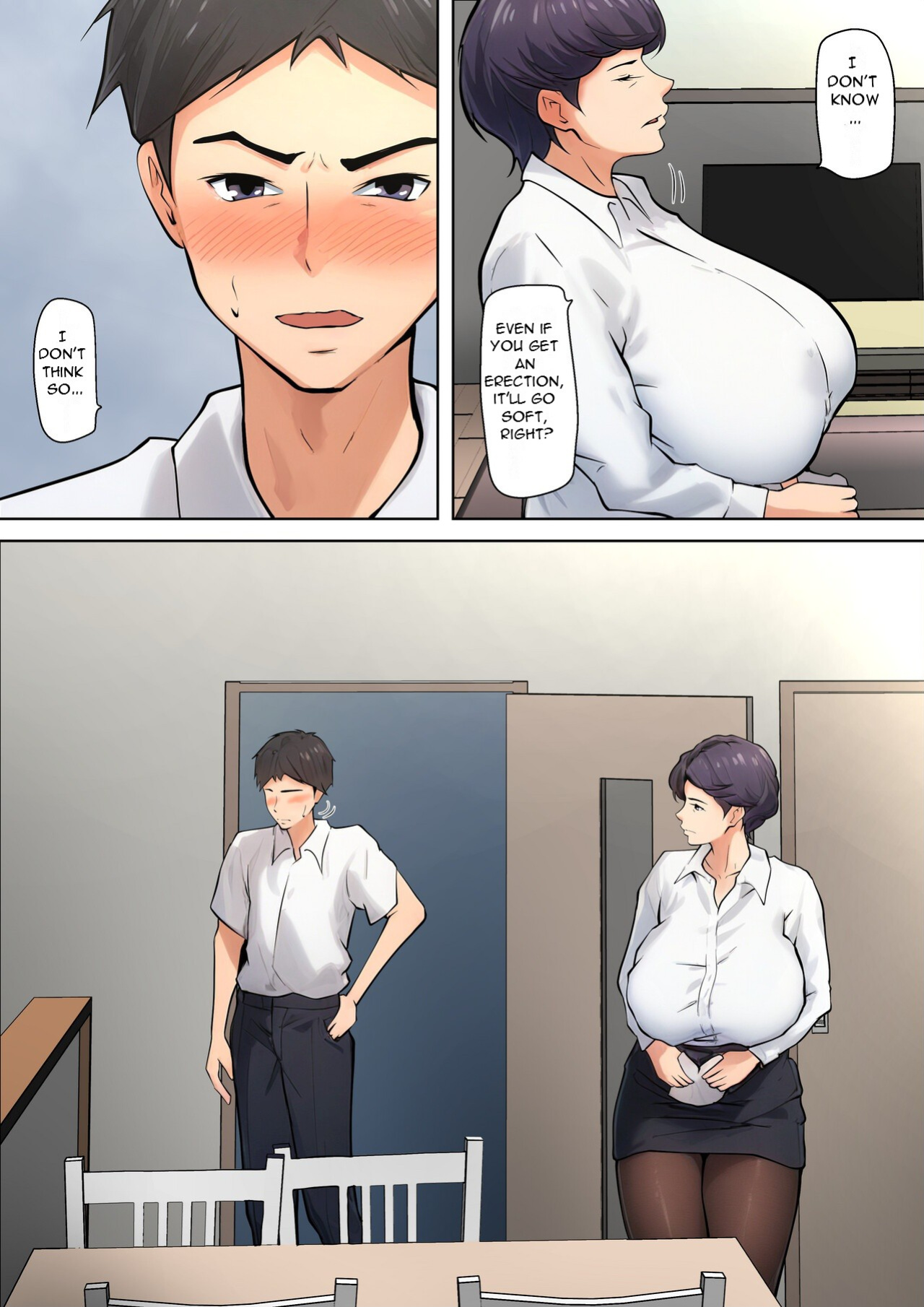 [Pentacle (Shimipan)] Shikatanaku Kaa-chan to Sex Shimasu 4 - I Have No Choice But to Have Sex with My Mother 4 [DarklordMTLs]