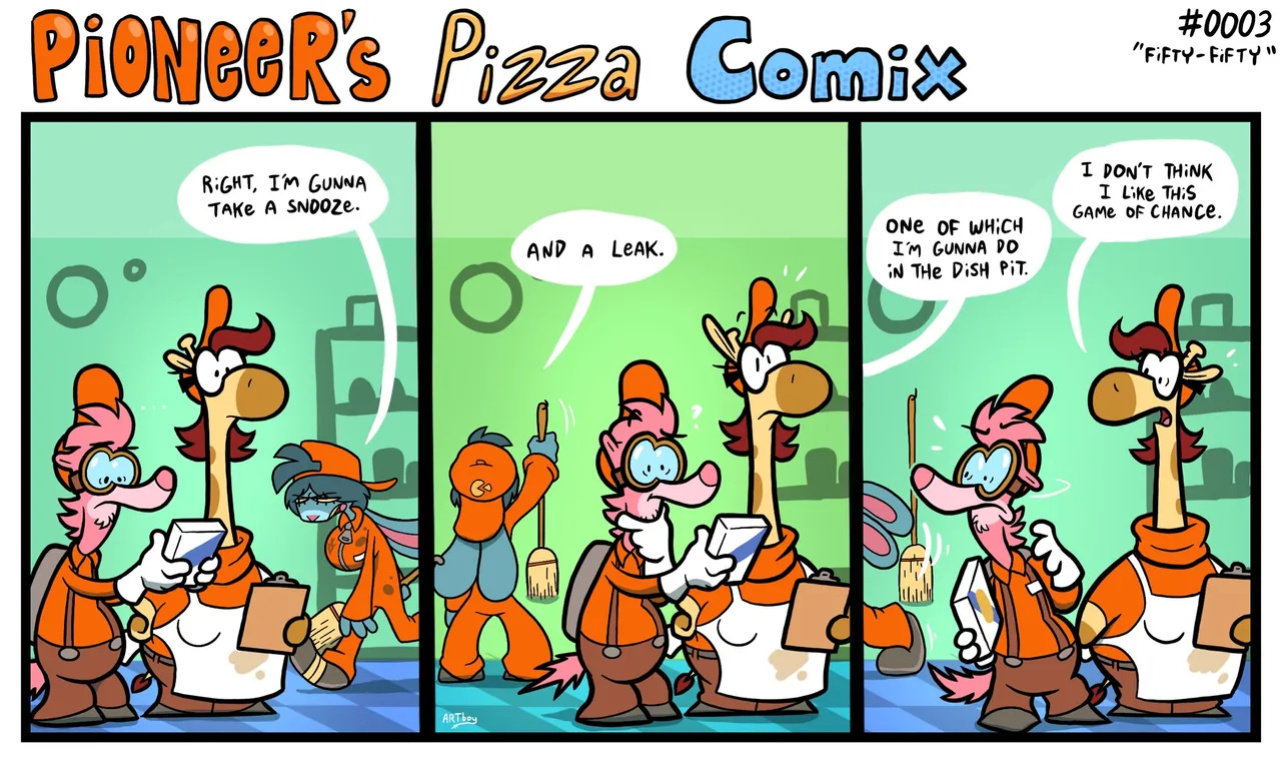 [ENFman] Pioneer's Pizza Comix