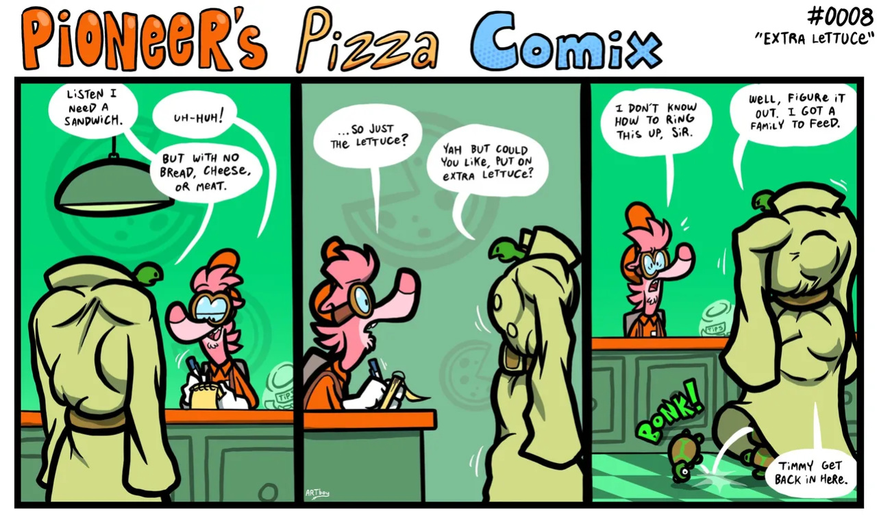 [ENFman] Pioneer's Pizza Comix