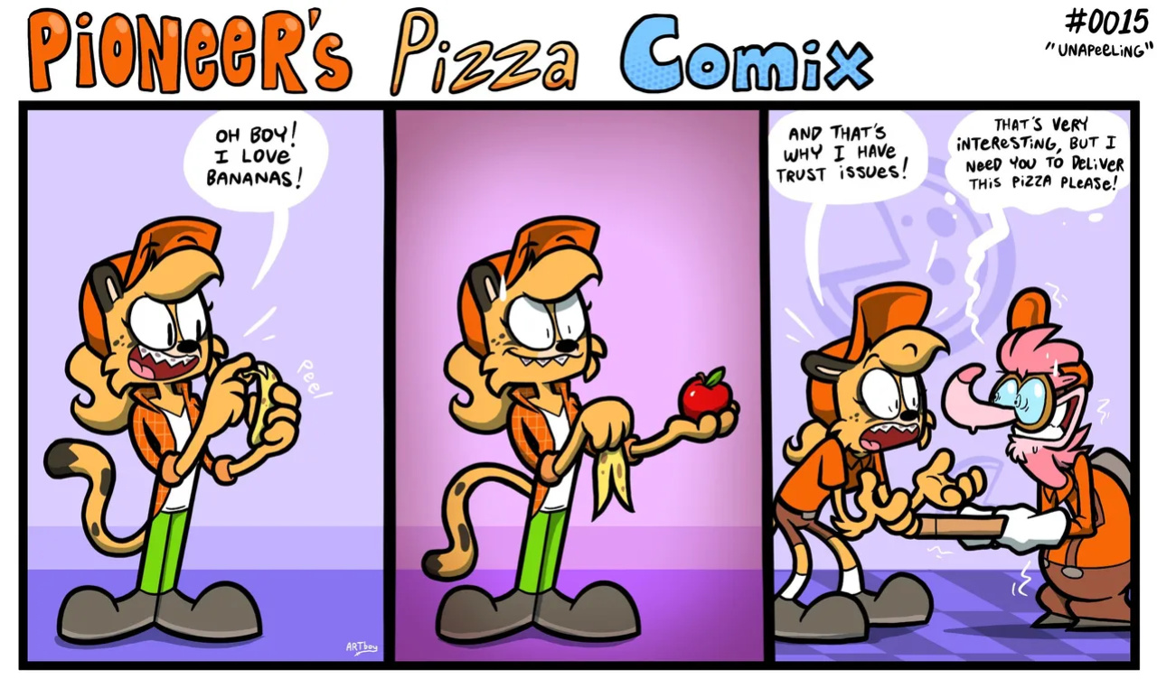 [ENFman] Pioneer's Pizza Comix