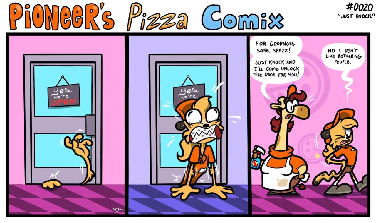 [ENFman] Pioneer's Pizza Comix