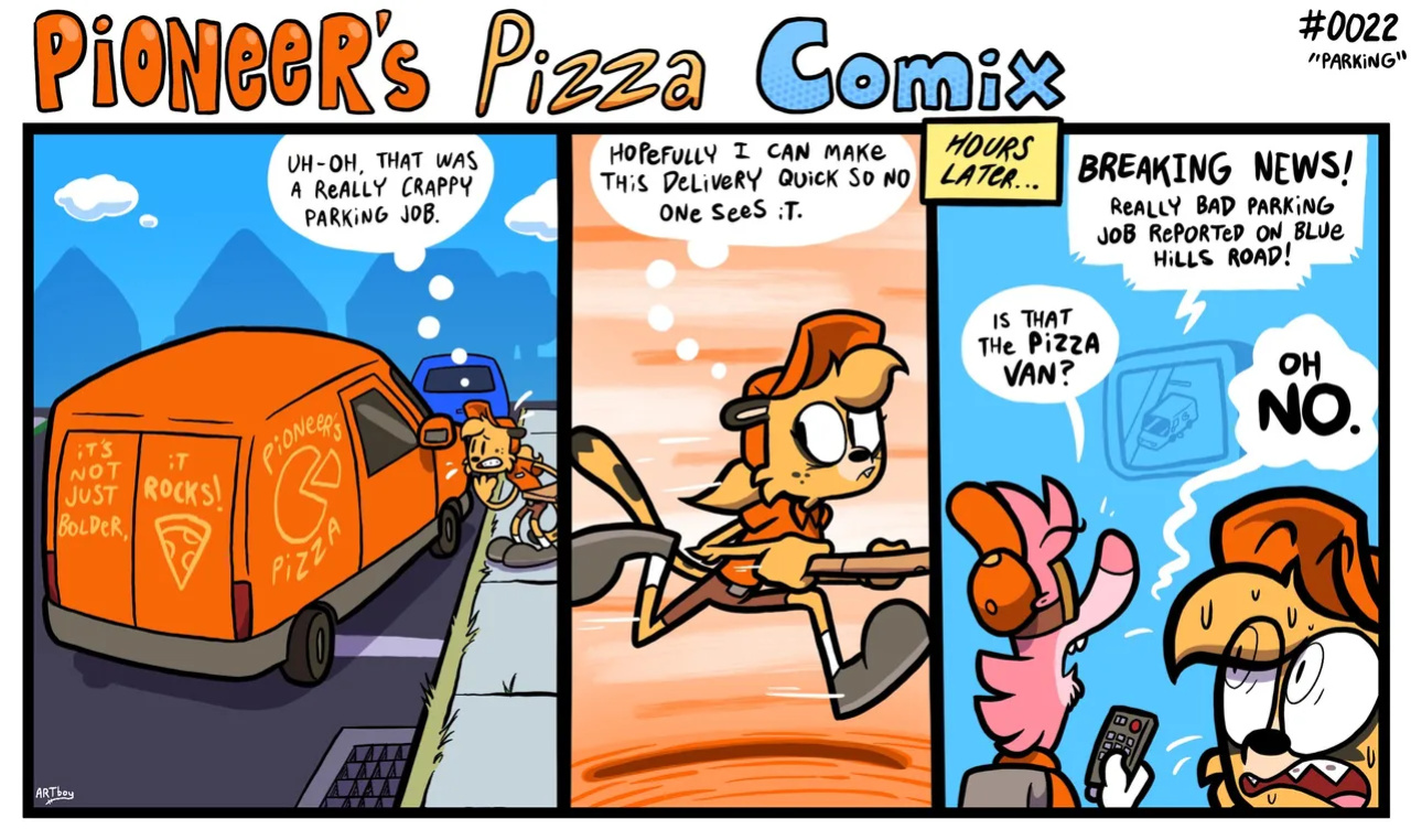 [ENFman] Pioneer's Pizza Comix
