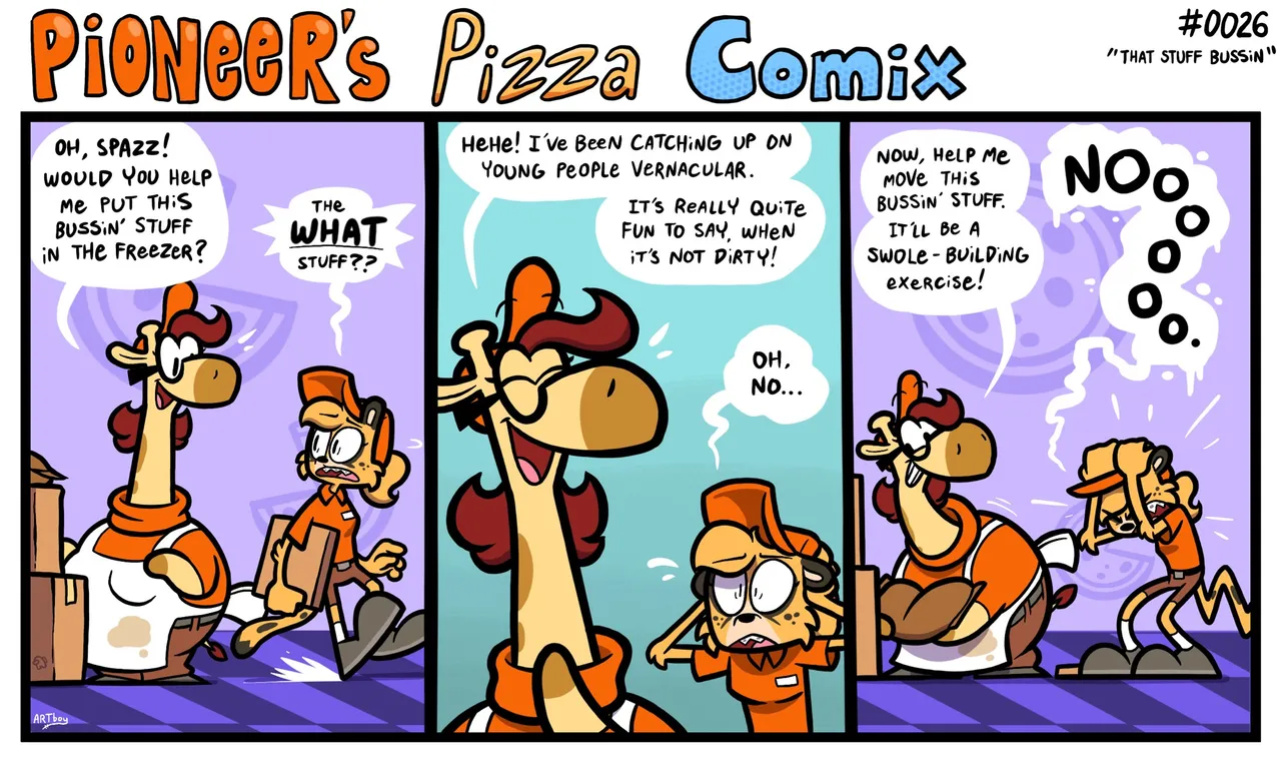 [ENFman] Pioneer's Pizza Comix