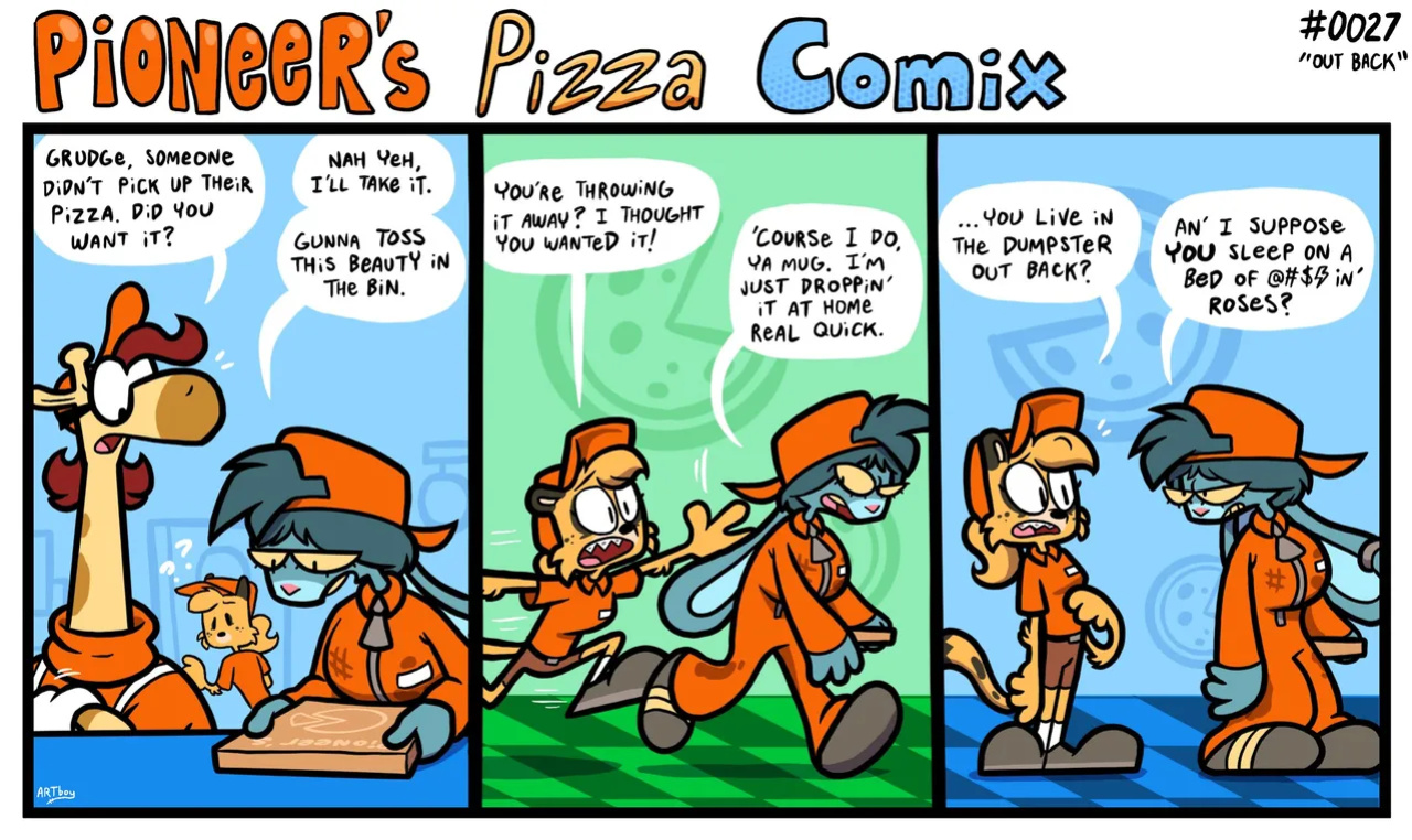 [ENFman] Pioneer's Pizza Comix