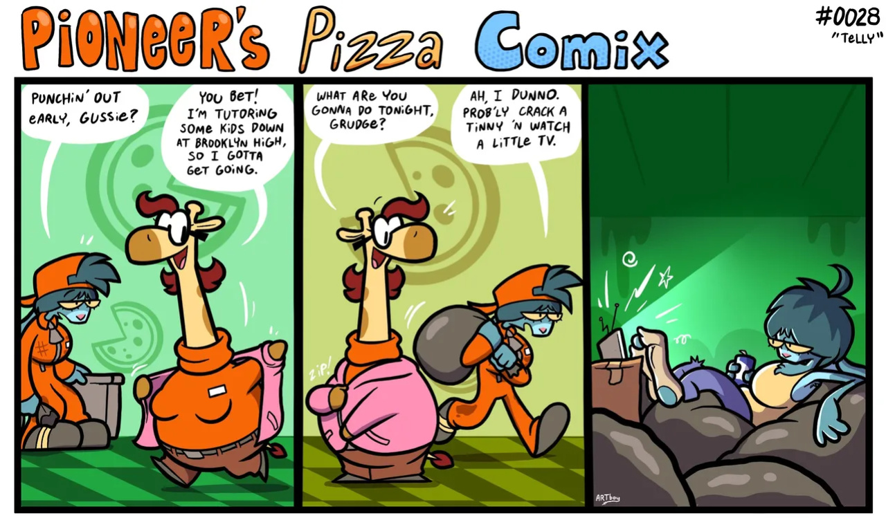 [ENFman] Pioneer's Pizza Comix