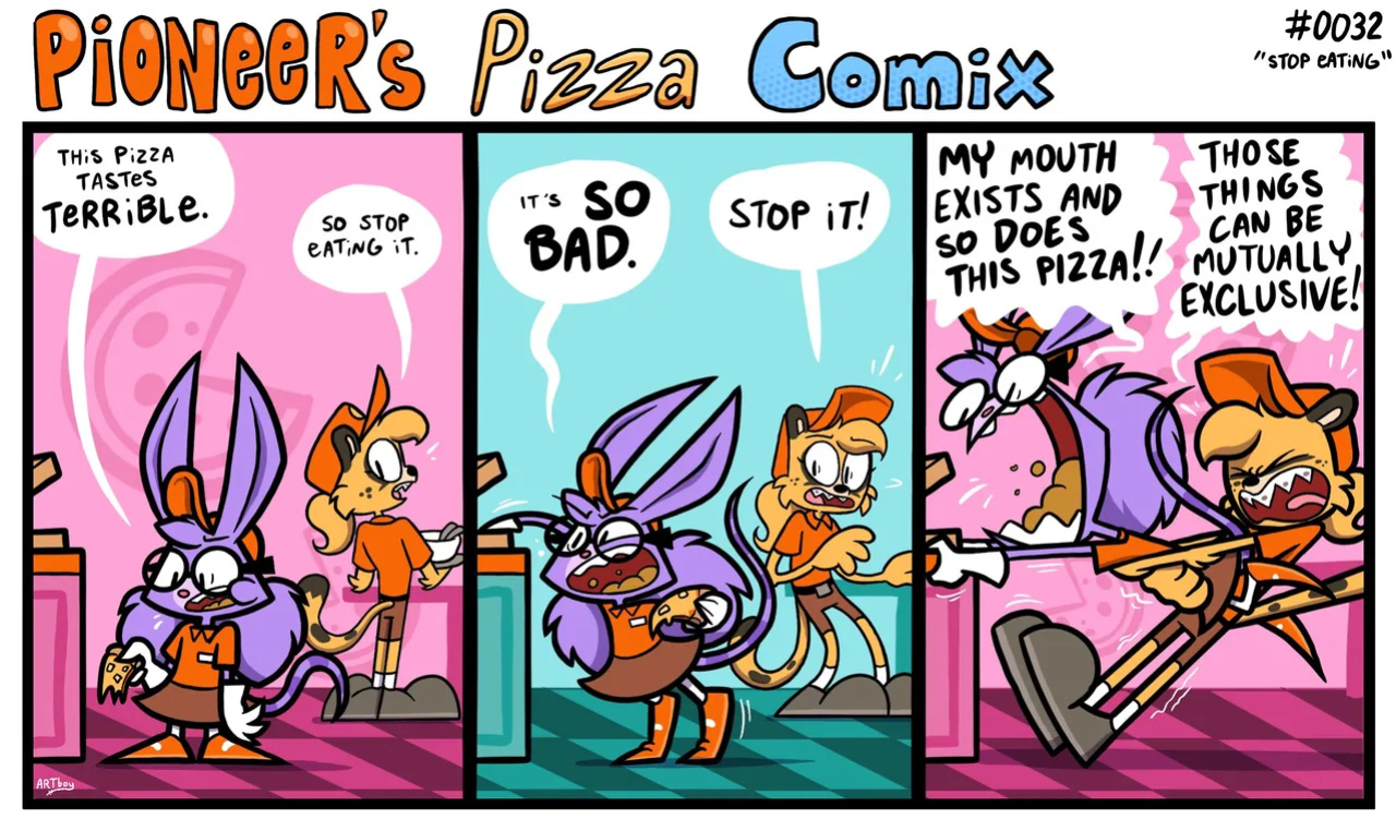 [ENFman] Pioneer's Pizza Comix
