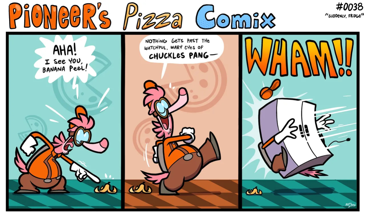 [ENFman] Pioneer's Pizza Comix