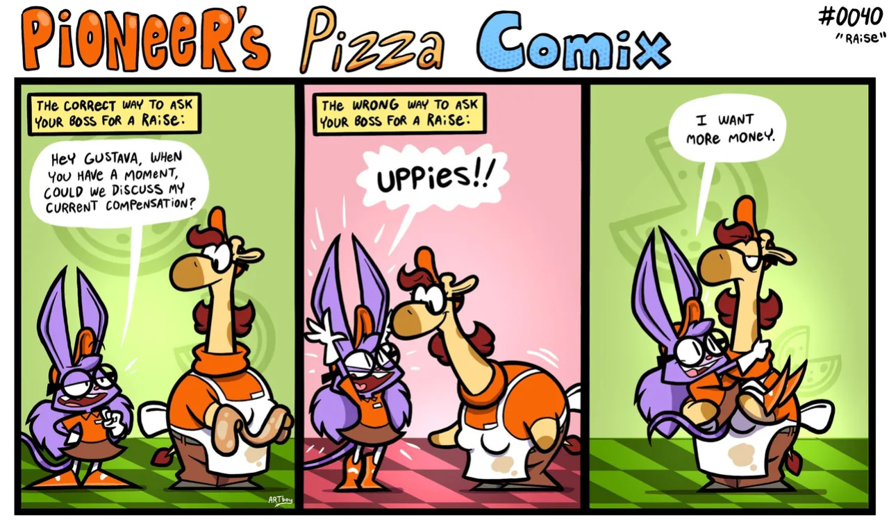 [ENFman] Pioneer's Pizza Comix