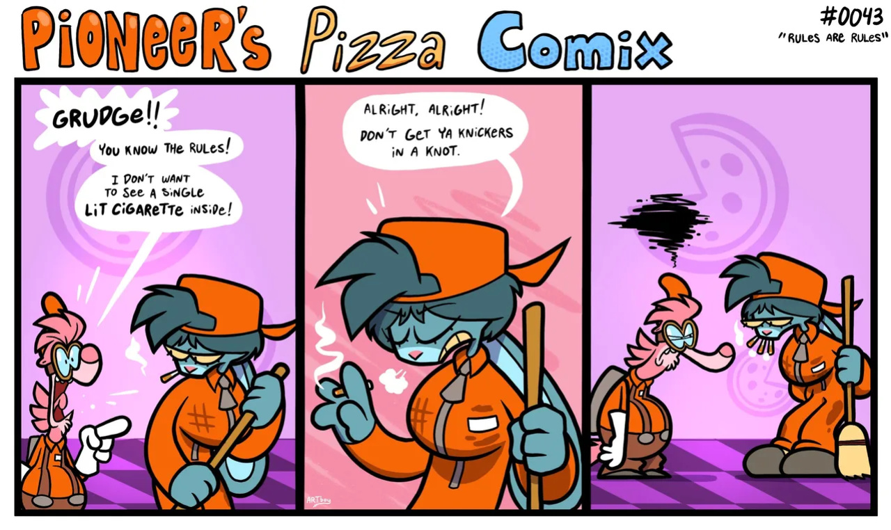 [ENFman] Pioneer's Pizza Comix