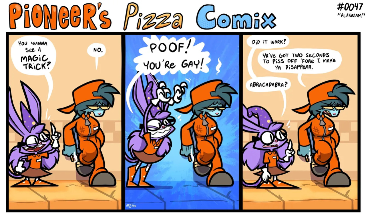 [ENFman] Pioneer's Pizza Comix