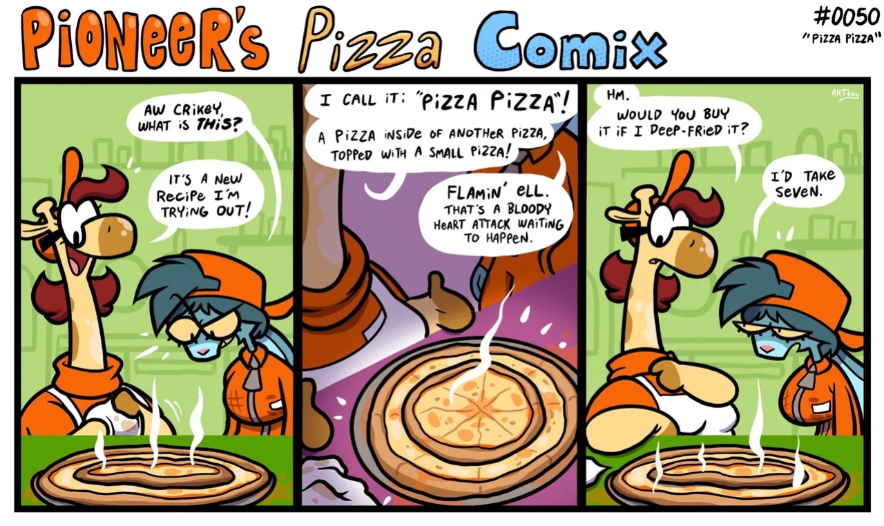 [ENFman] Pioneer's Pizza Comix