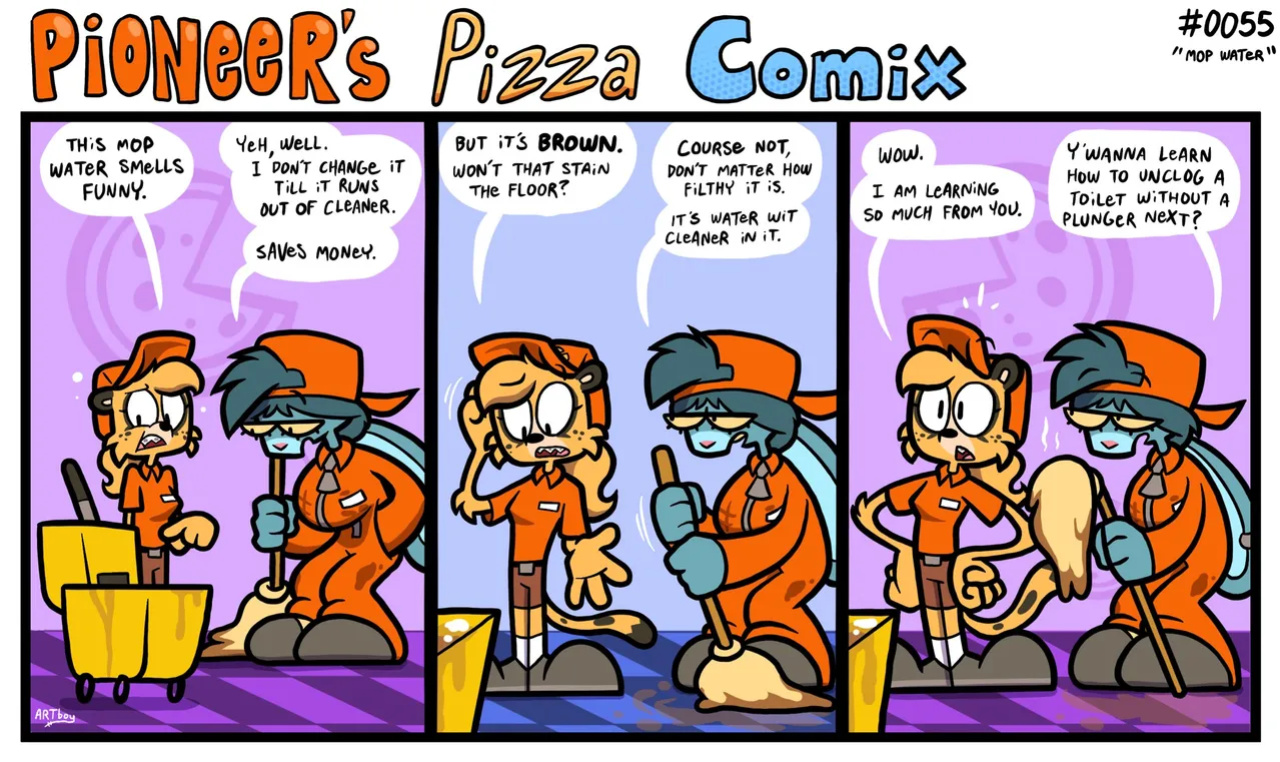 [ENFman] Pioneer's Pizza Comix