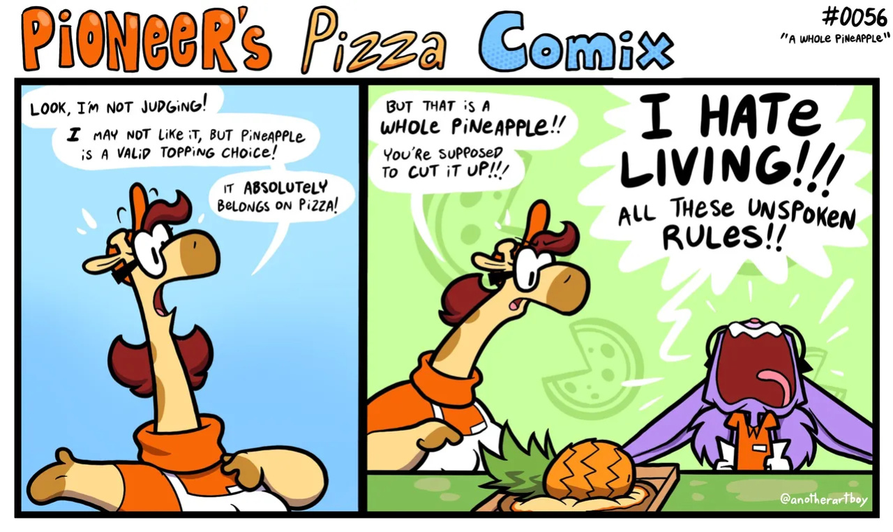 [ENFman] Pioneer's Pizza Comix