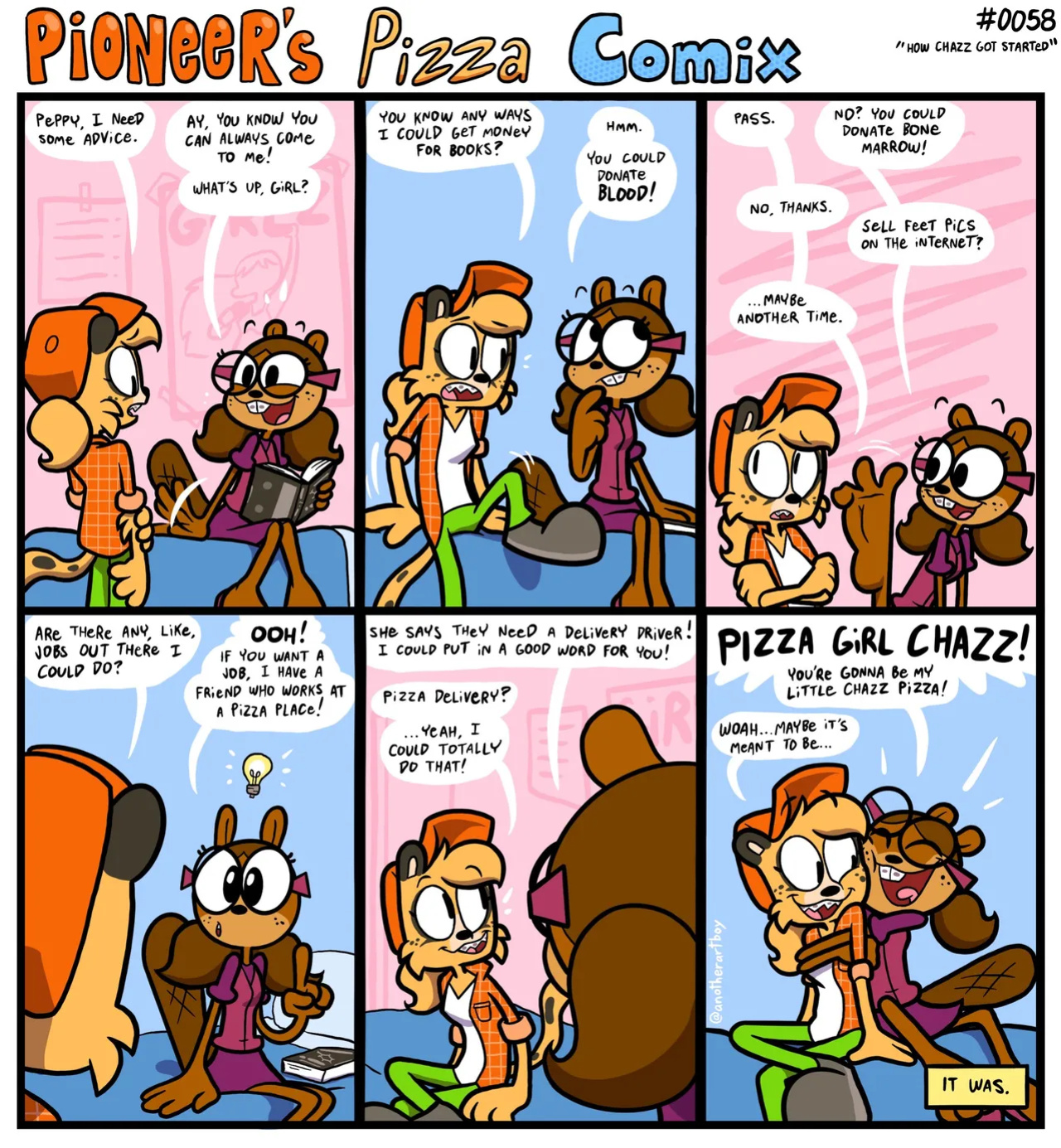 [ENFman] Pioneer's Pizza Comix