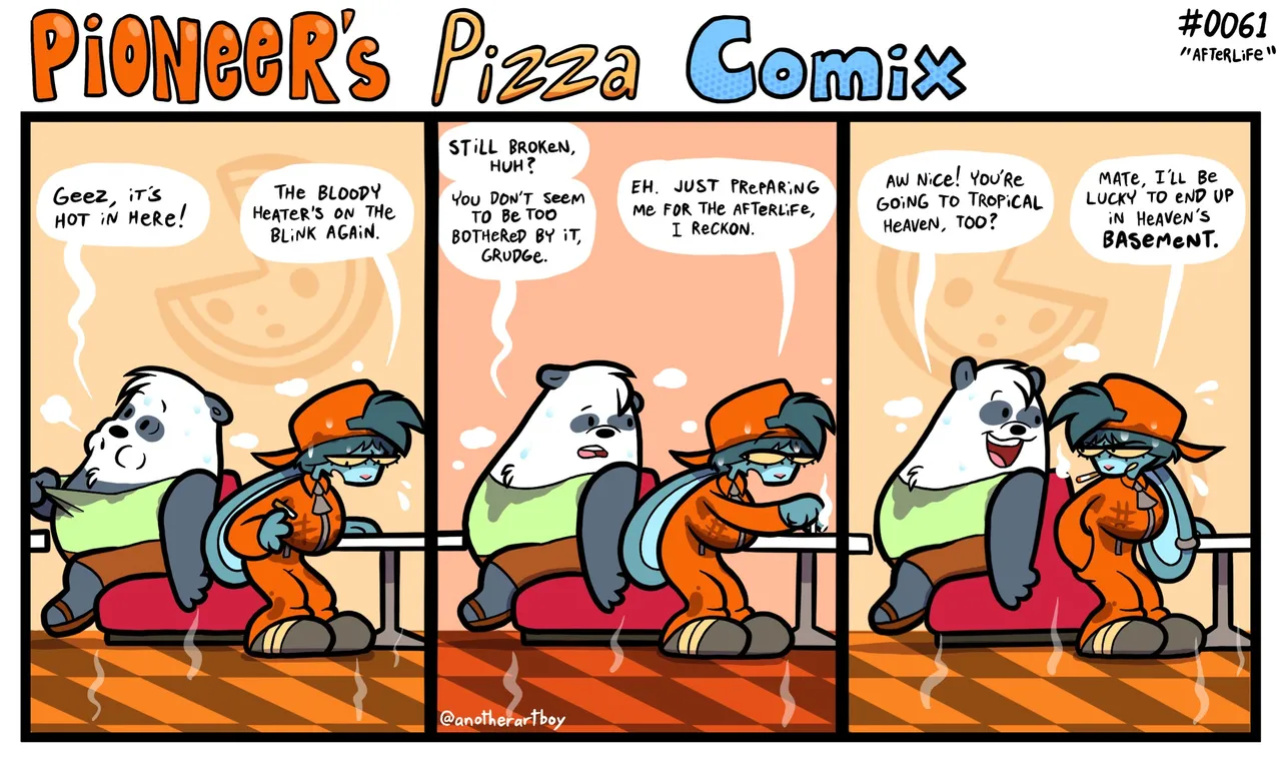 [ENFman] Pioneer's Pizza Comix