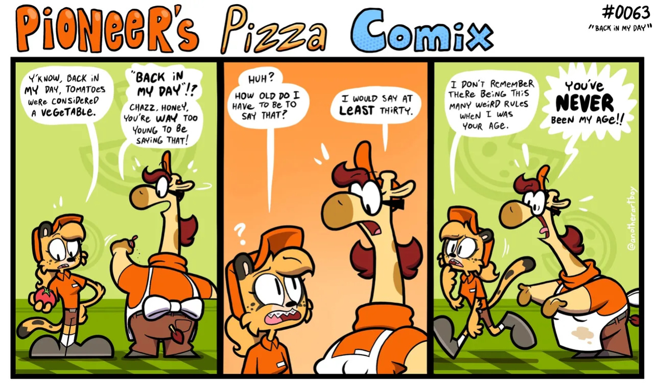 [ENFman] Pioneer's Pizza Comix