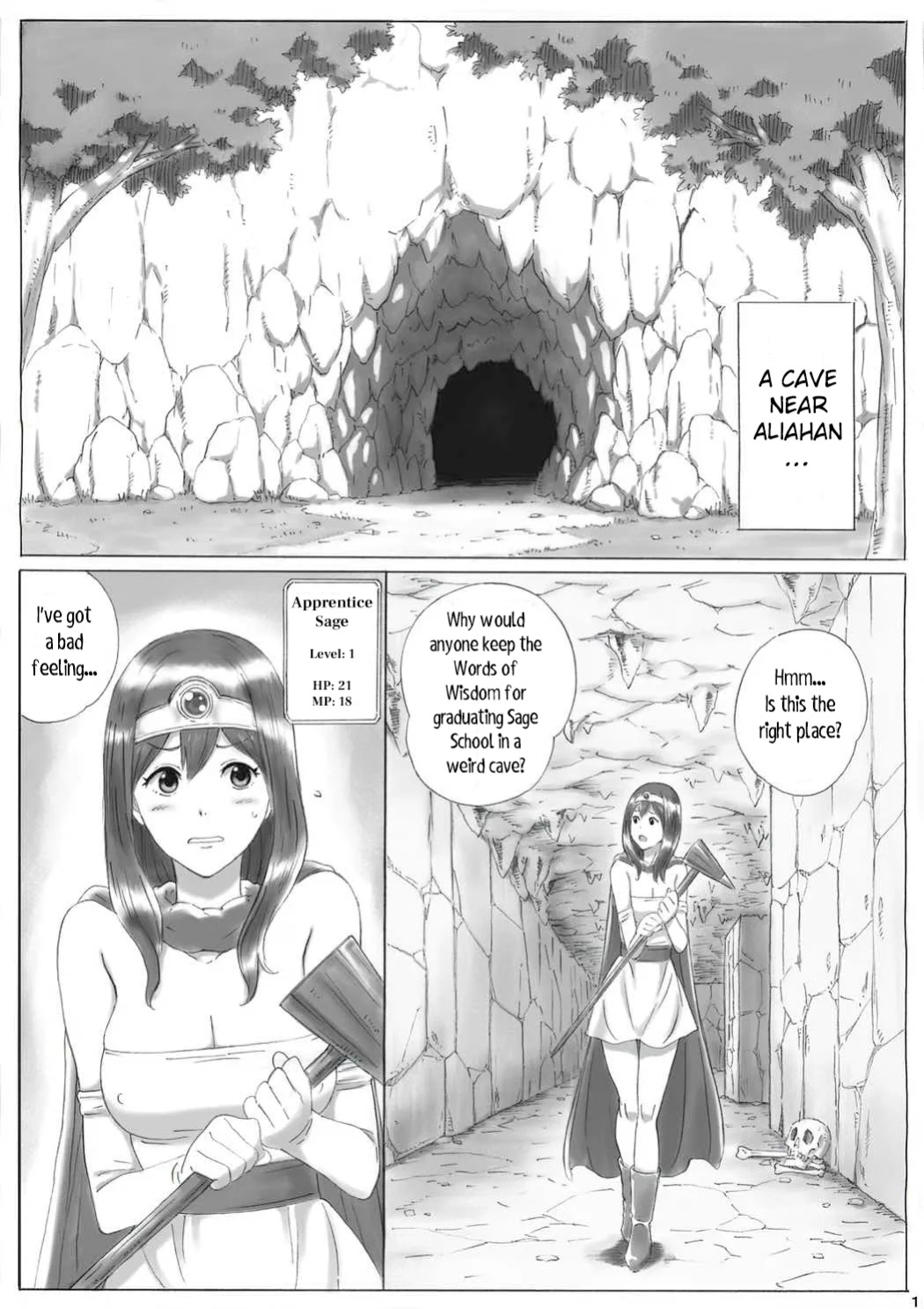 [Yawaraka GATE] Kenja no Yuuutsu | Sage's Melancholy (Dragon Quest III) [EHCOVE]
