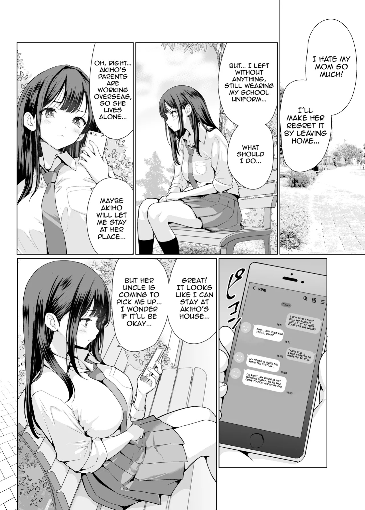 [An-Arc XXX (Hamo)] Kichiku na Oji-san-tachi ni Hamerarete | Fucked by cruel old men [meganekun_tl]