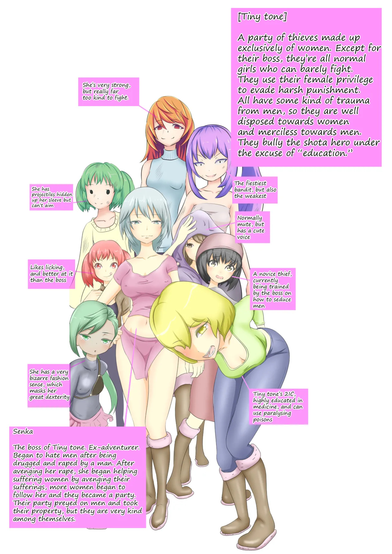 [Dew] A story about a hero being defeated by a female thief