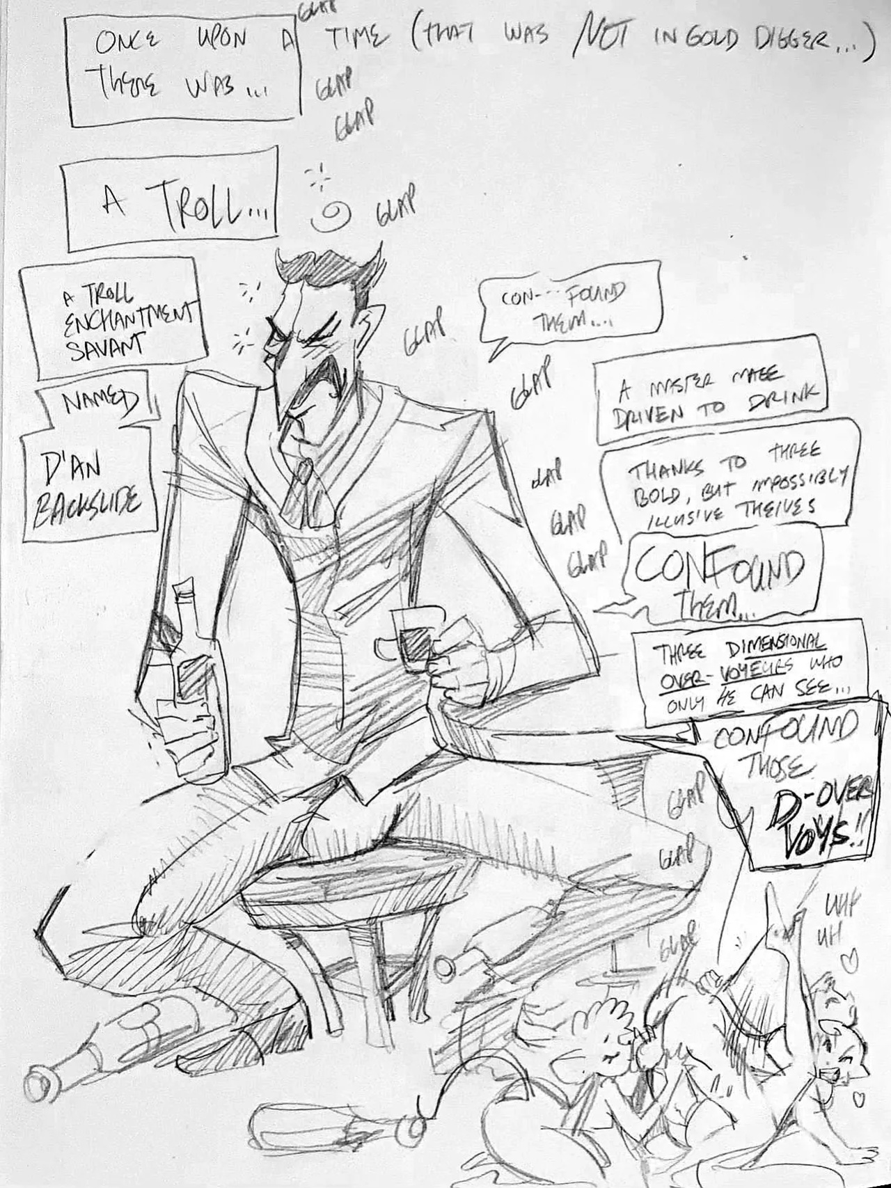 [Fred Perry] Booty Doc Goof-Offs - Random mini comics (various)