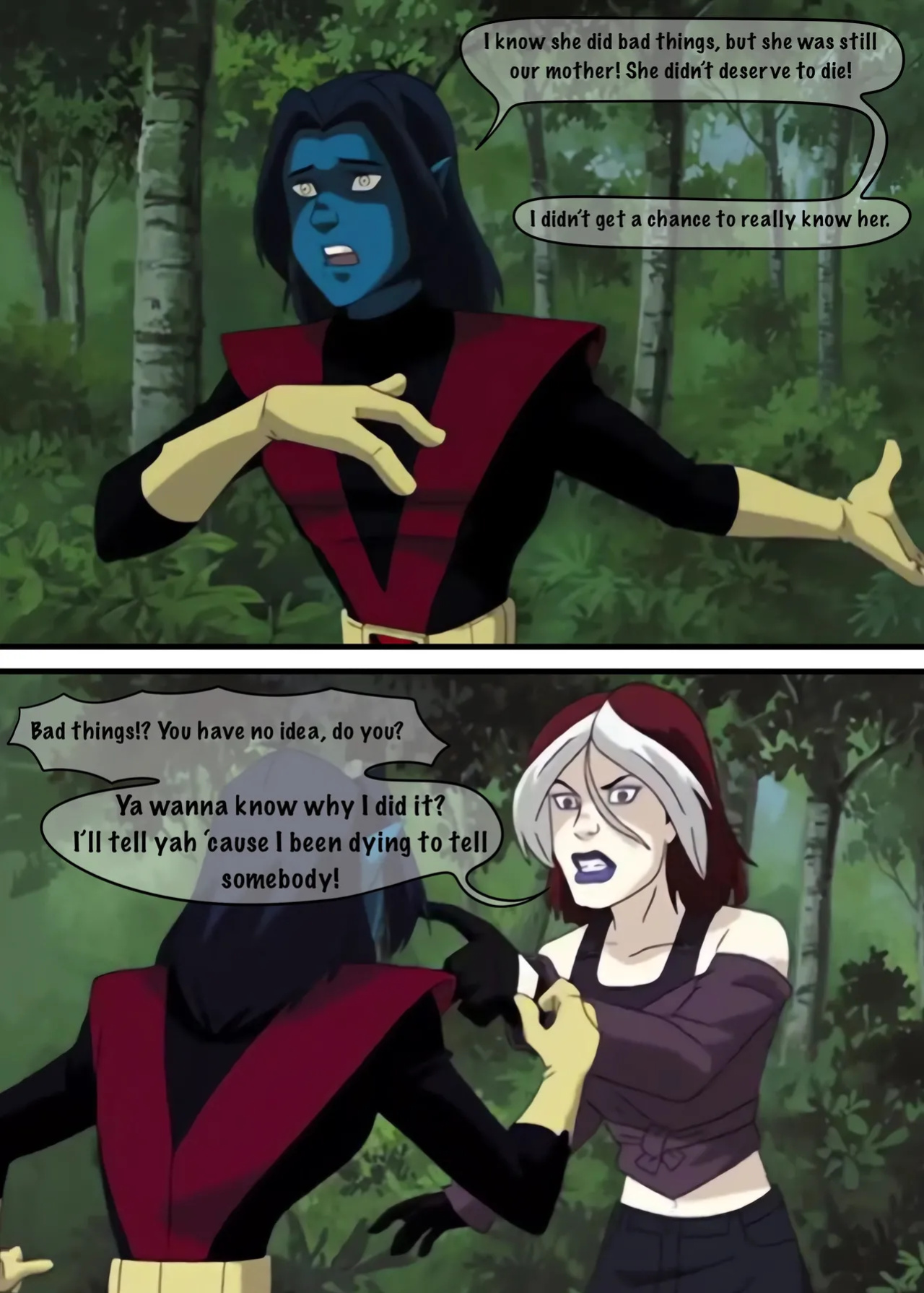 [Eye of the Beholder] Sins of the Mother (X-Men)