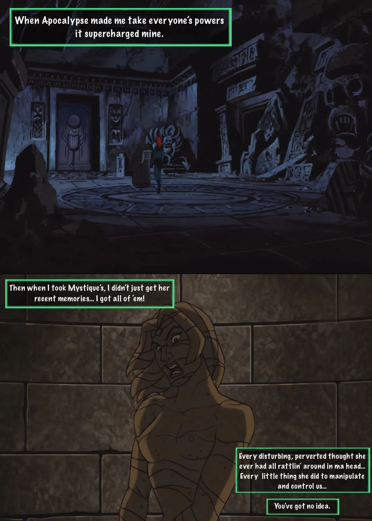 [Eye of the Beholder] Sins of the Mother (X-Men)