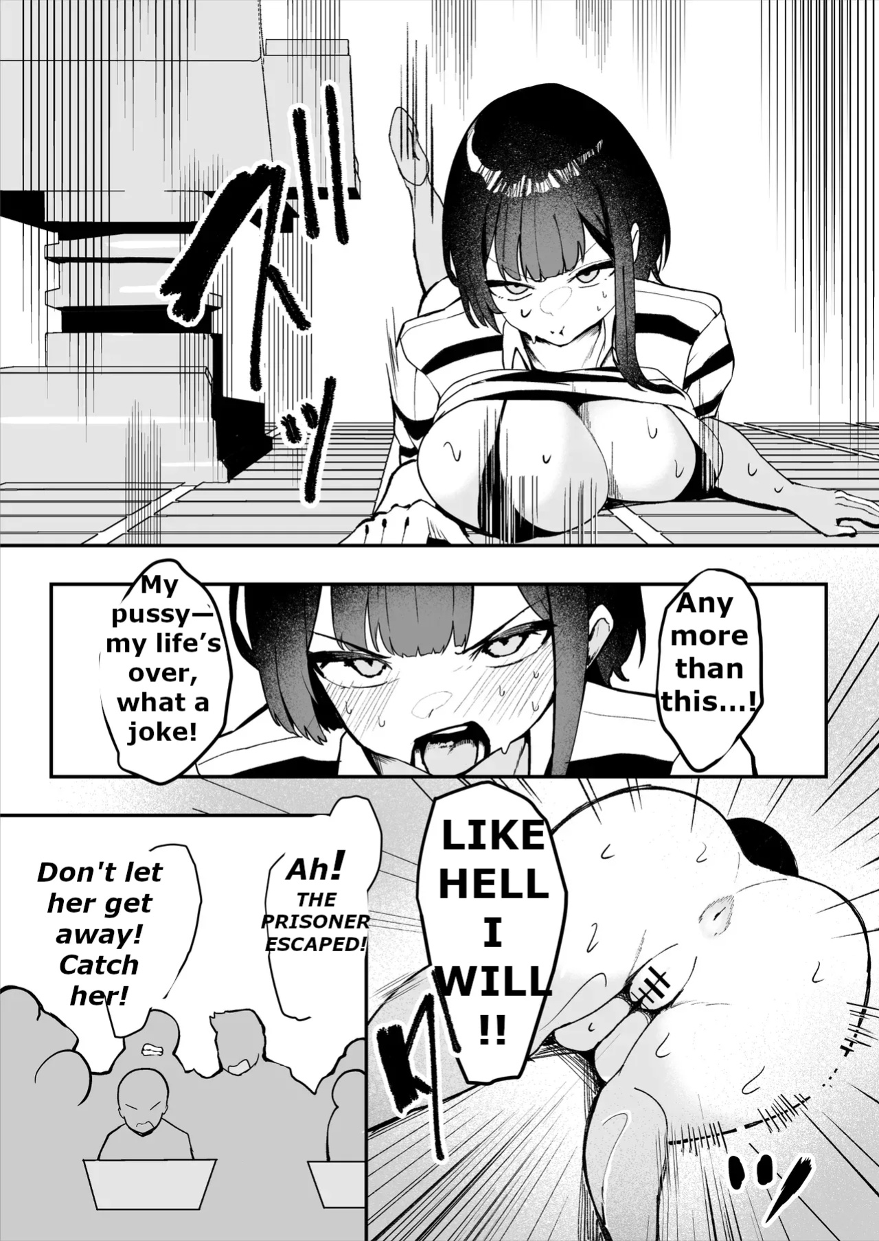 [MTL] [Sarugasso Koubou (Sarugasso)] The Story of a Gloomy Execution Officer Who Accidentally Sensation-Blocks Her Own Pussy
