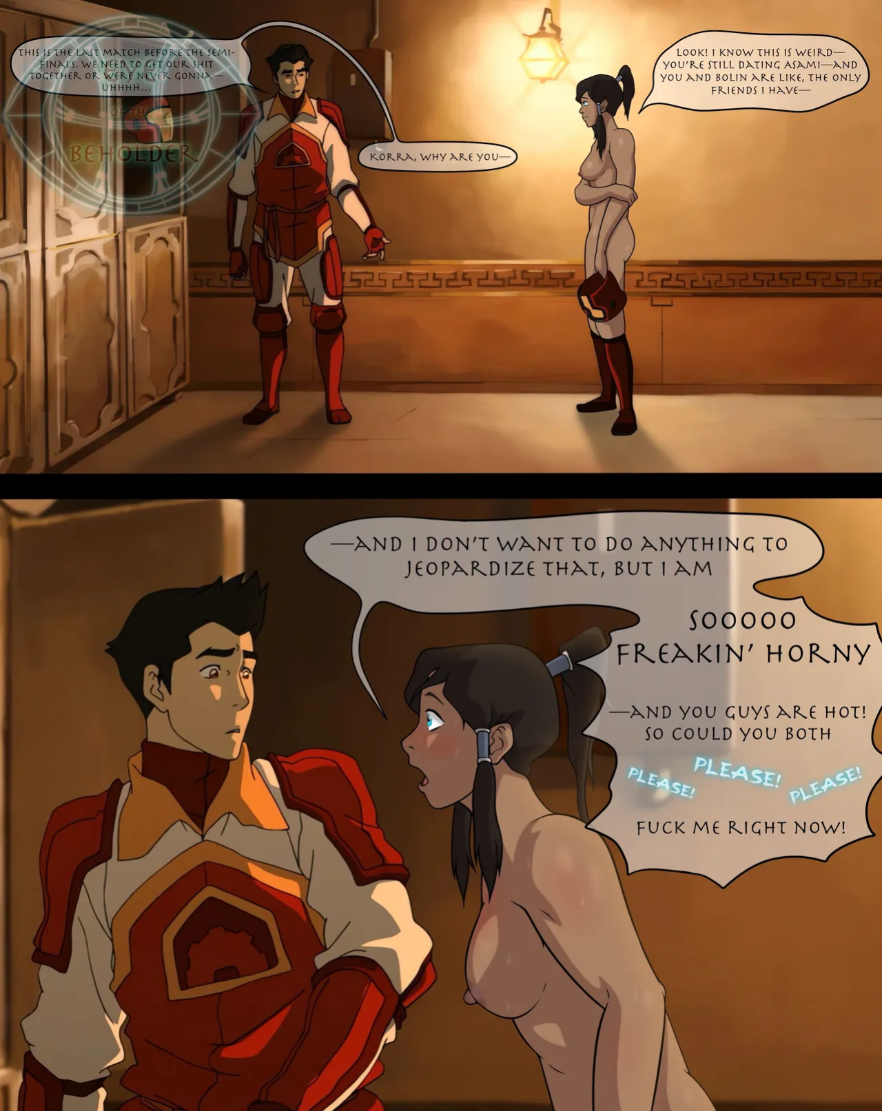 [Eye of the Beholder] The Fabulous Fucking Fire Ferrets (The Legend of Korra)