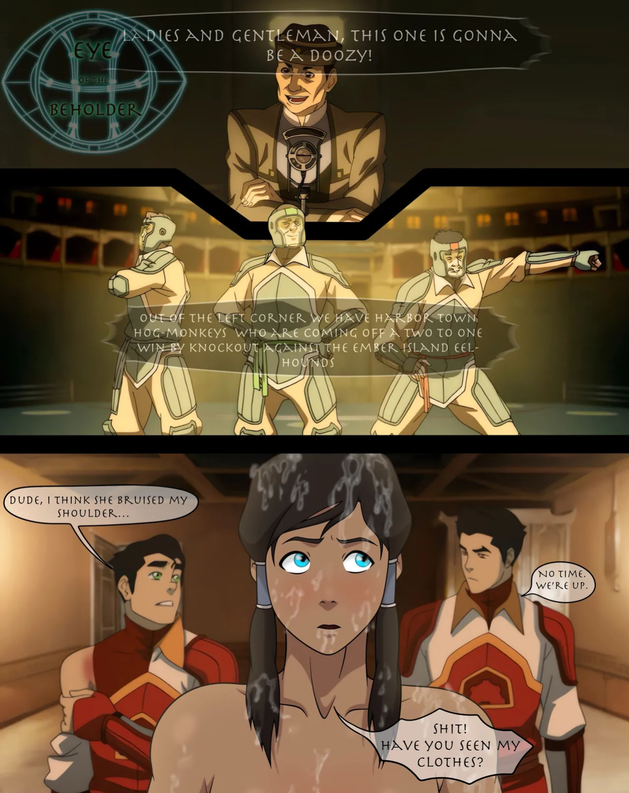[Eye of the Beholder] The Fabulous Fucking Fire Ferrets (The Legend of Korra)