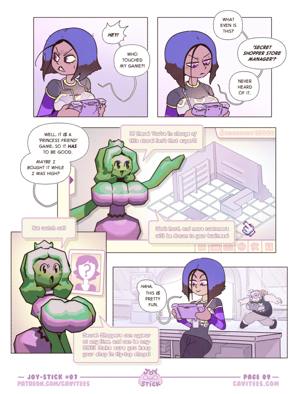 Joy-Stick 7: New Game Girl
