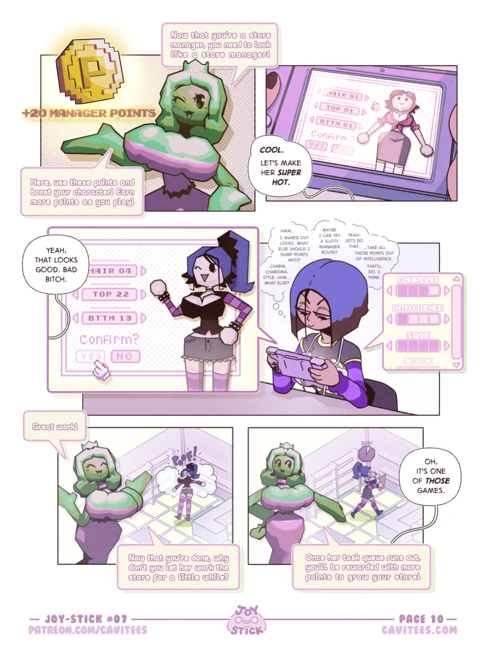 Joy-Stick 7: New Game Girl