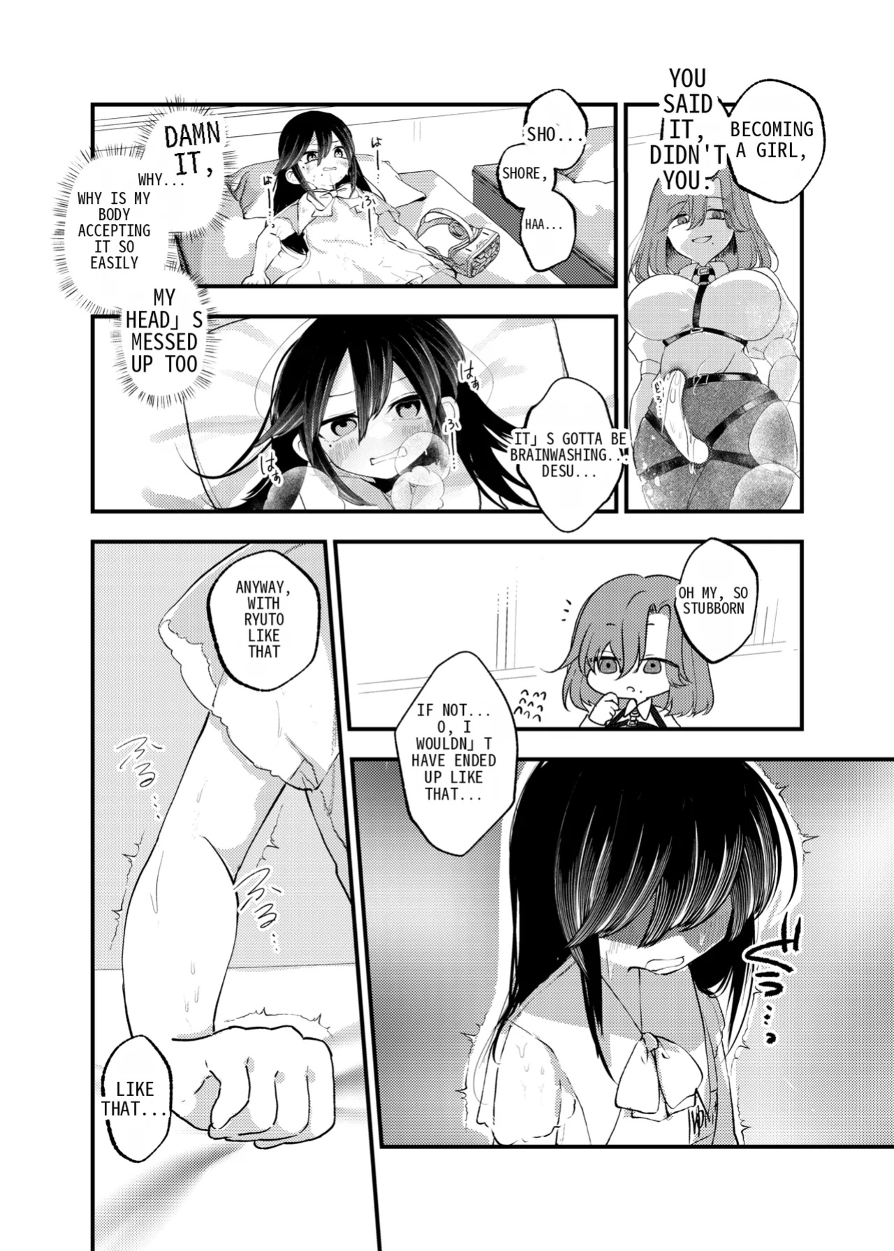[Amulai Okashi Seisakusho (Yamamoto Fcn)] It's not like I wanted to do TS!