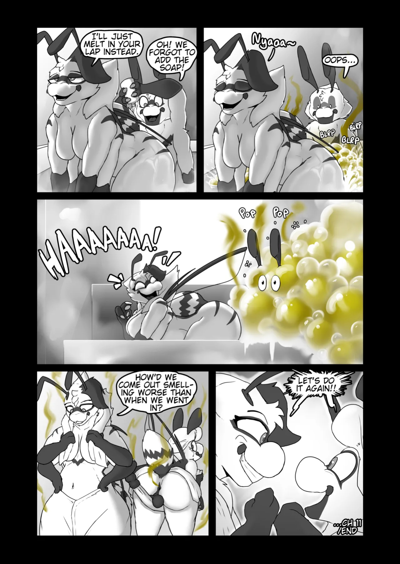 [SooMiR] B.R.A.P. (Bee Related Art Project): Chapter 11 - Bumble Bath