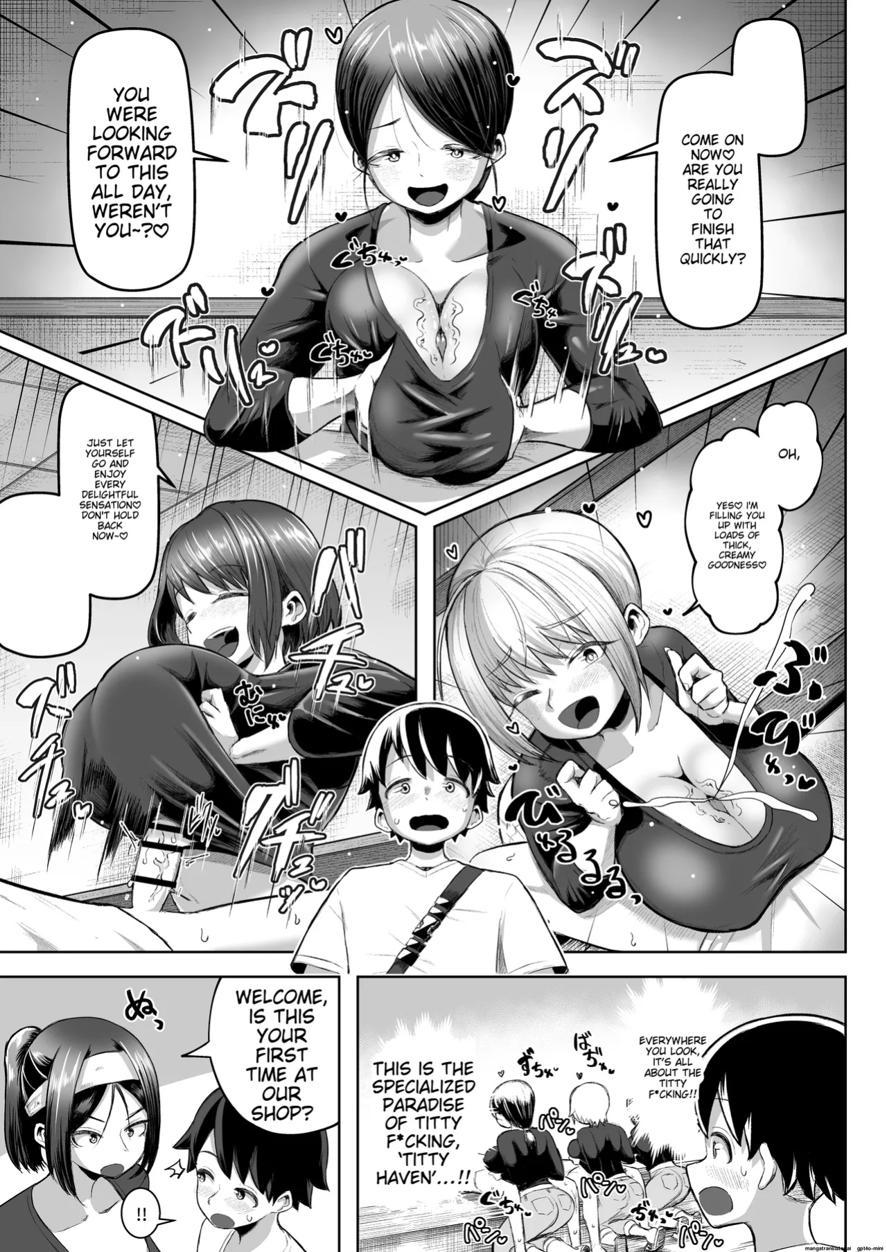 [Moriya (Tenkomori)] Sakutto Nukeru Ninki no Paizuri-ya-san