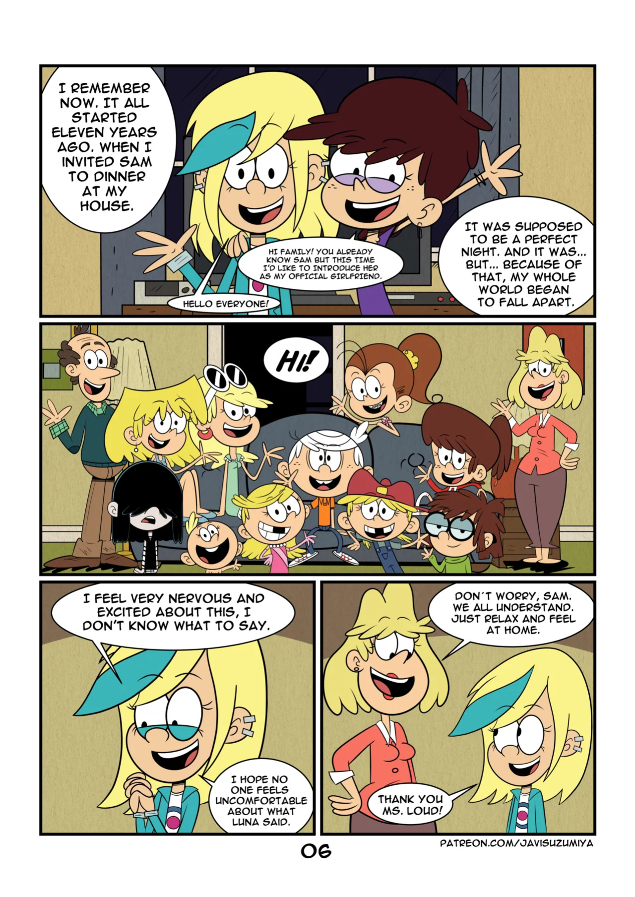 [JaviSuzumiya] It's (Not) Your Fault (The Loud House) + (Bonus H Scene)