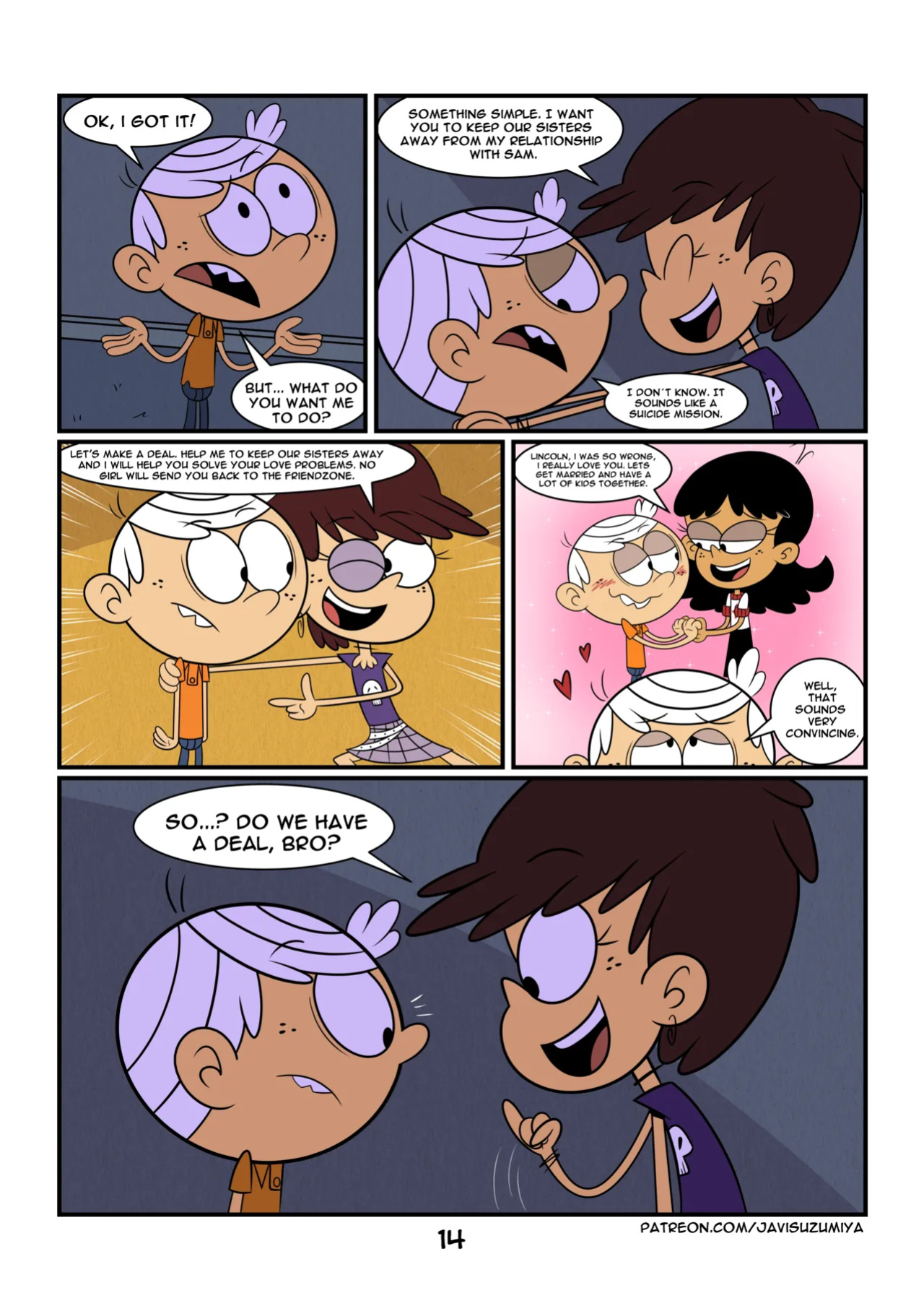 [JaviSuzumiya] It's (Not) Your Fault (The Loud House) + (Bonus H Scene)