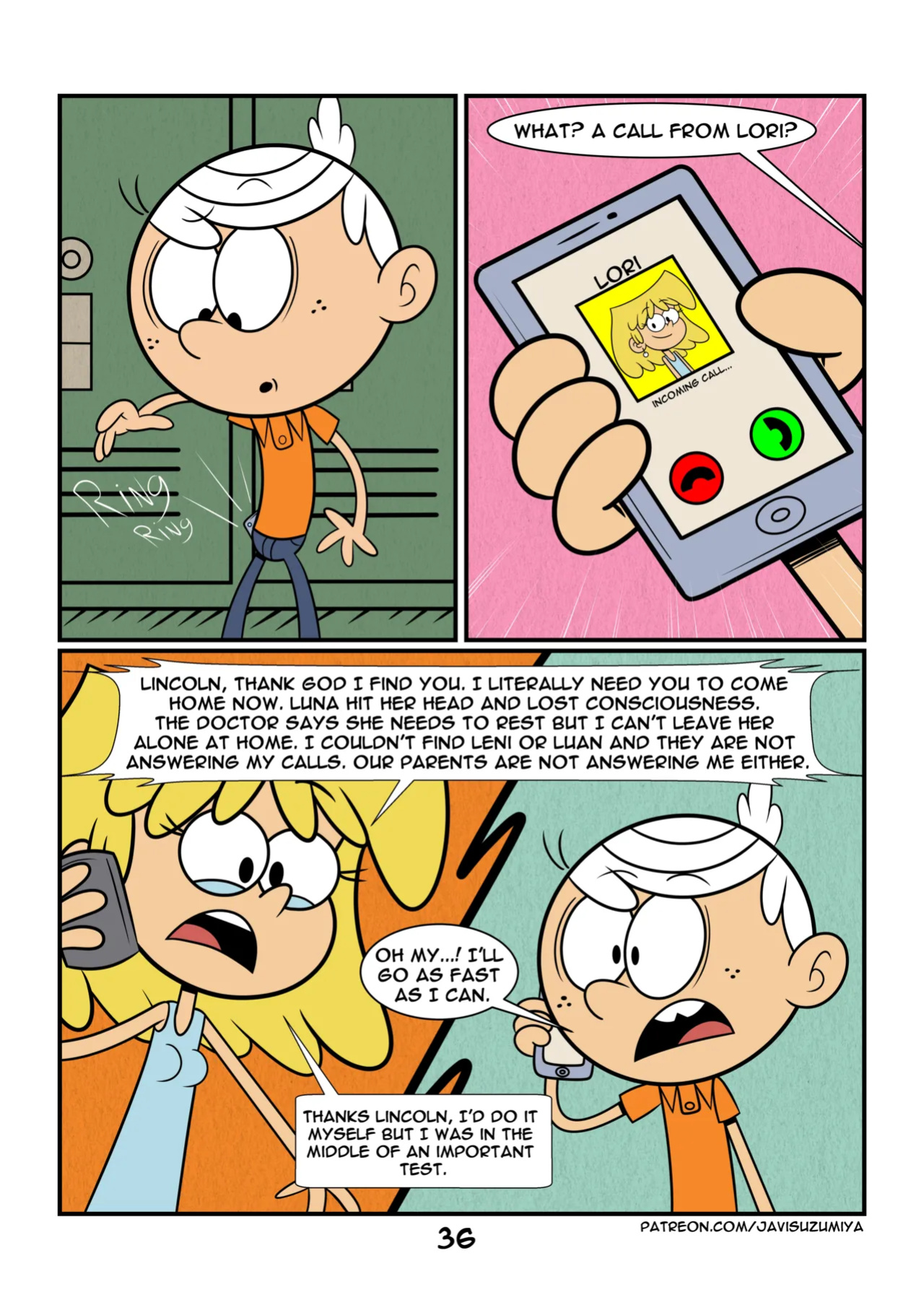 [JaviSuzumiya] It's (Not) Your Fault (The Loud House) + (Bonus H Scene)
