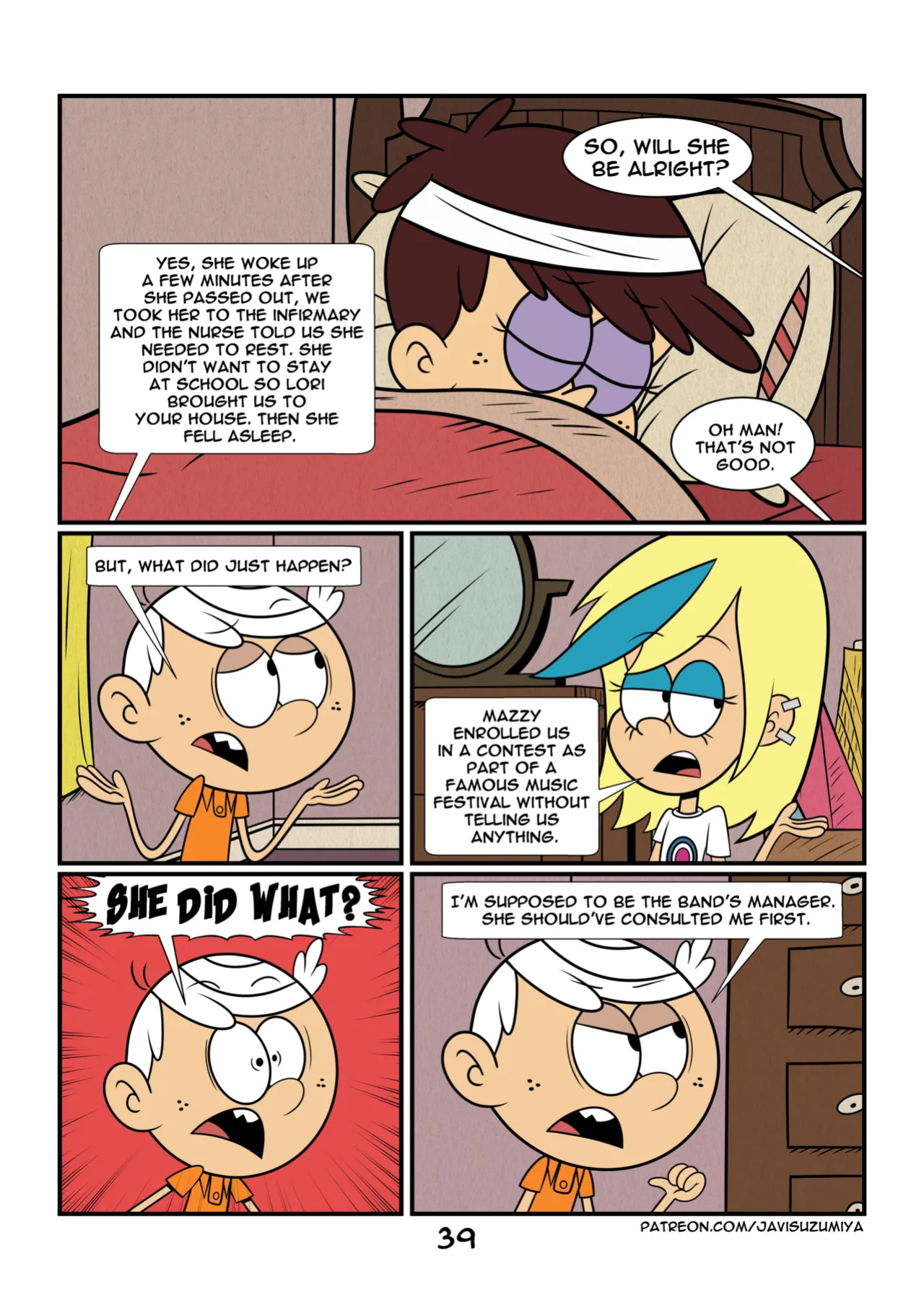 [JaviSuzumiya] It's (Not) Your Fault (The Loud House) + (Bonus H Scene)