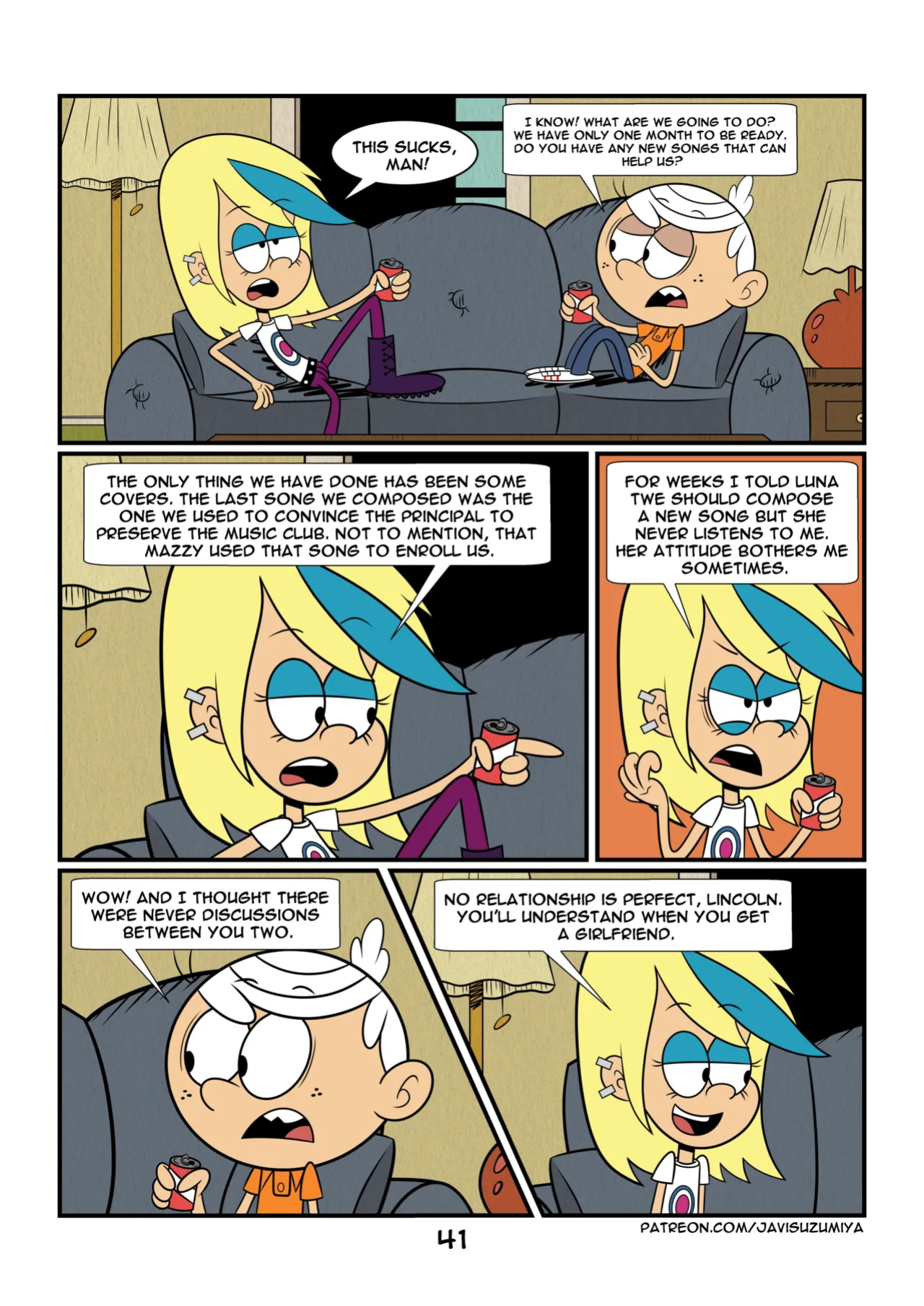 [JaviSuzumiya] It's (Not) Your Fault (The Loud House) + (Bonus H Scene)