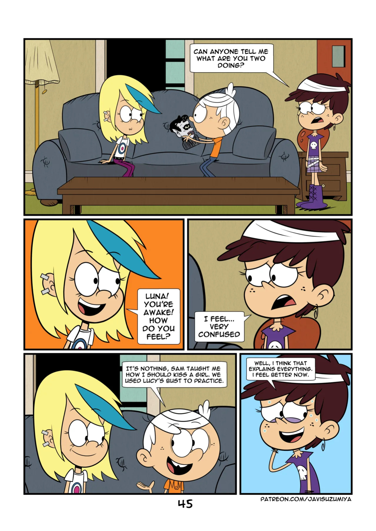 [JaviSuzumiya] It's (Not) Your Fault (The Loud House) + (Bonus H Scene)