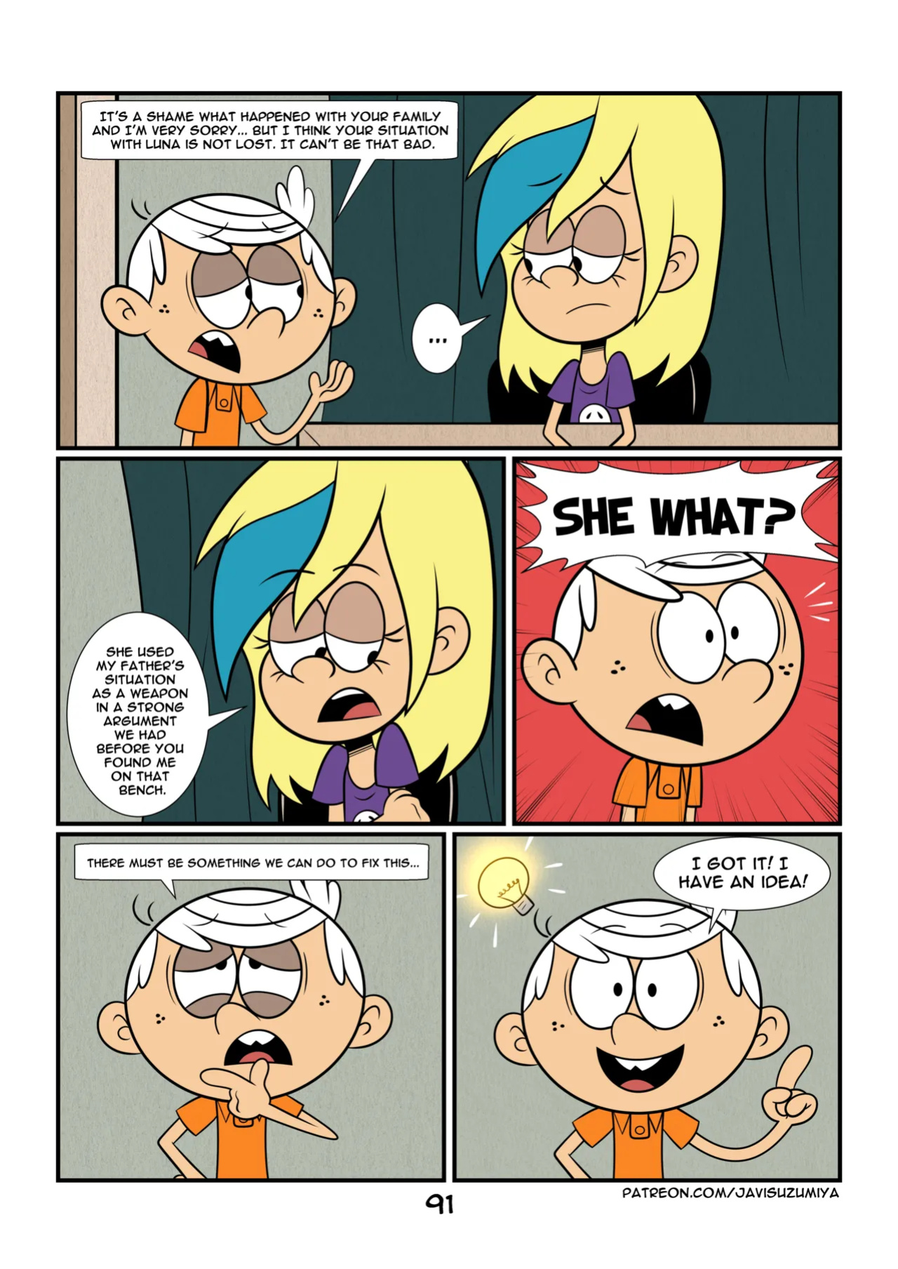 [JaviSuzumiya] It's (Not) Your Fault (The Loud House) + (Bonus H Scene)
